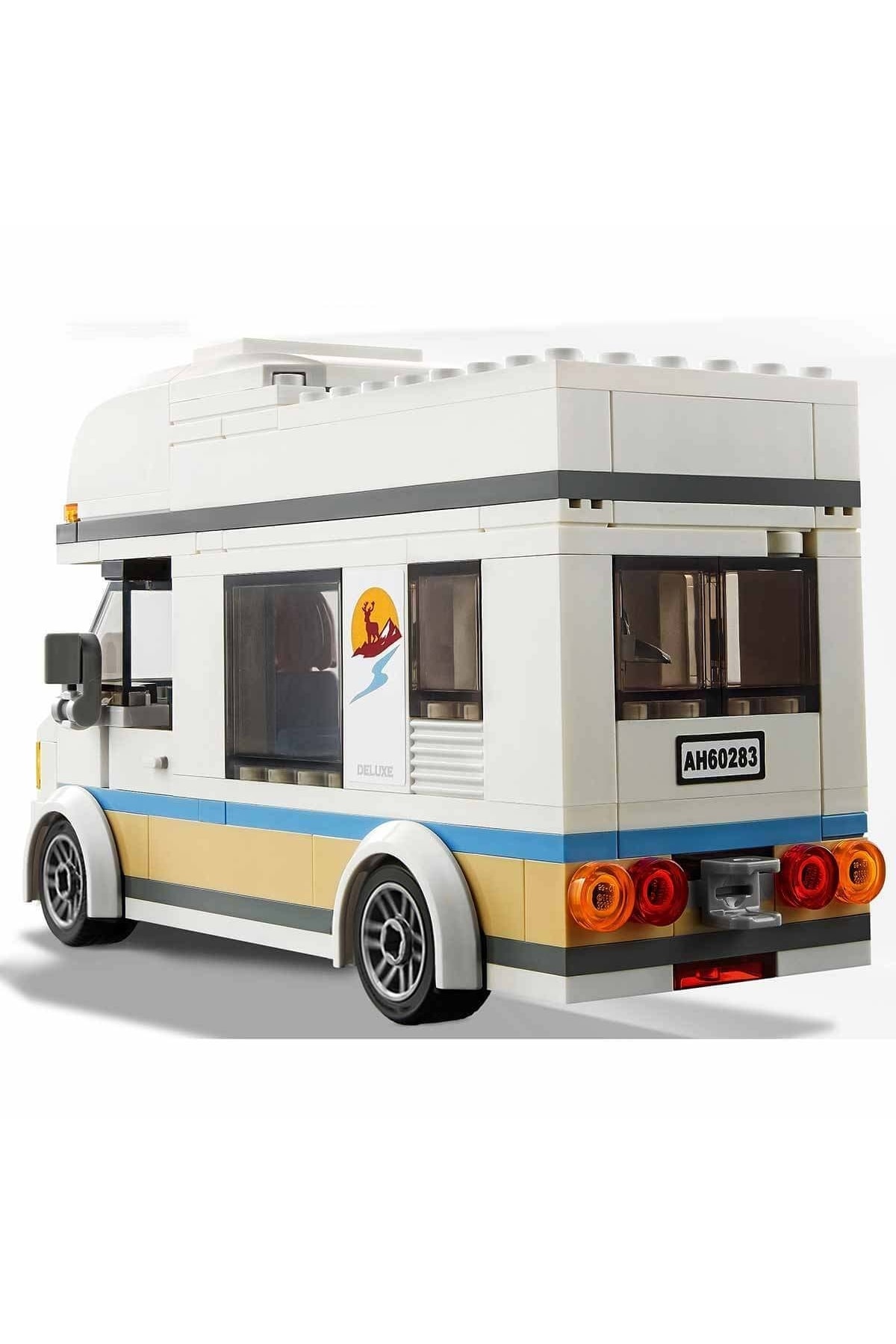 لگو و اسباب بازی های ساخت محور TOY HOLIDAY CAMPER VAN 90 PIECES LSC60283 از ترکیه LEGO