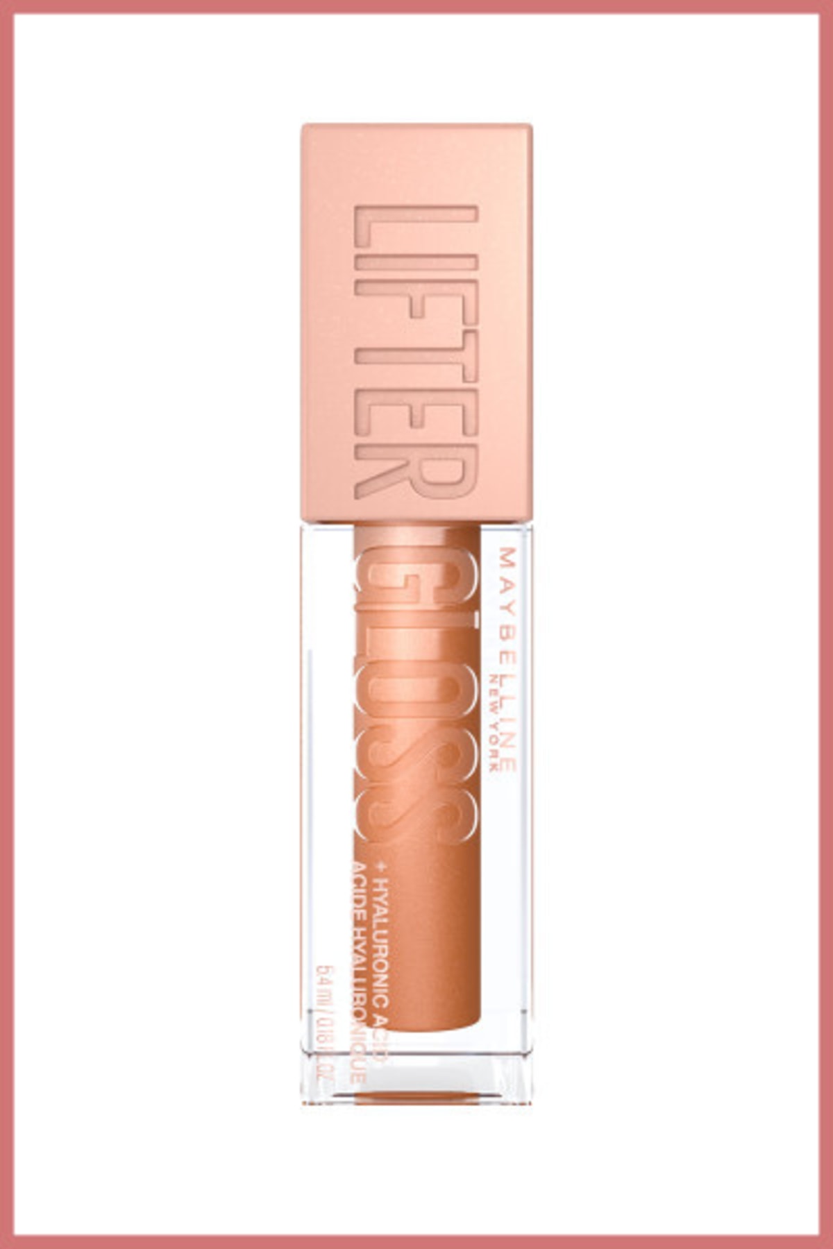 روغن لب لیفتر گلاس رطوبت رسان 019 طلایی میبلین Maybelline New York