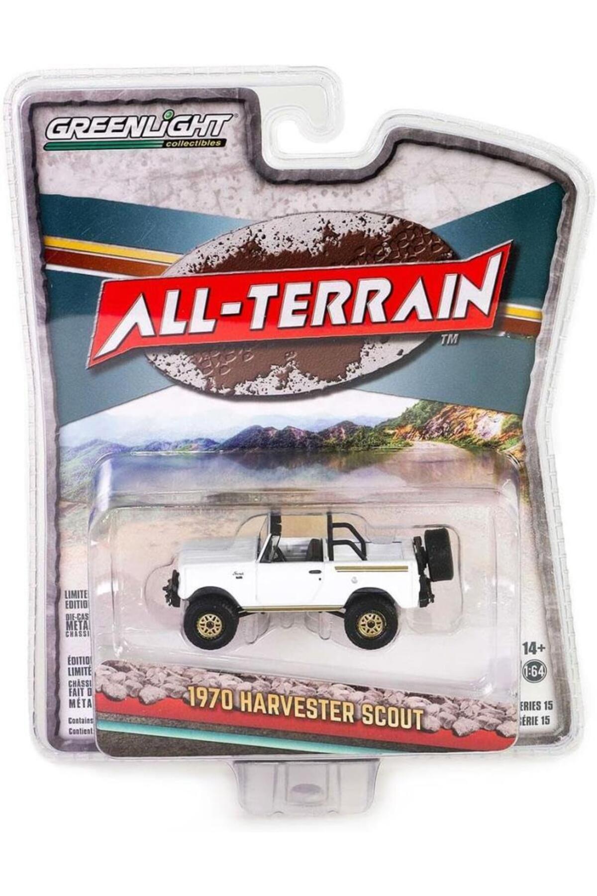 مدل خودرو ماشین 1970 HARVESTER SCOUT 1 64 اورجینال Greenlight