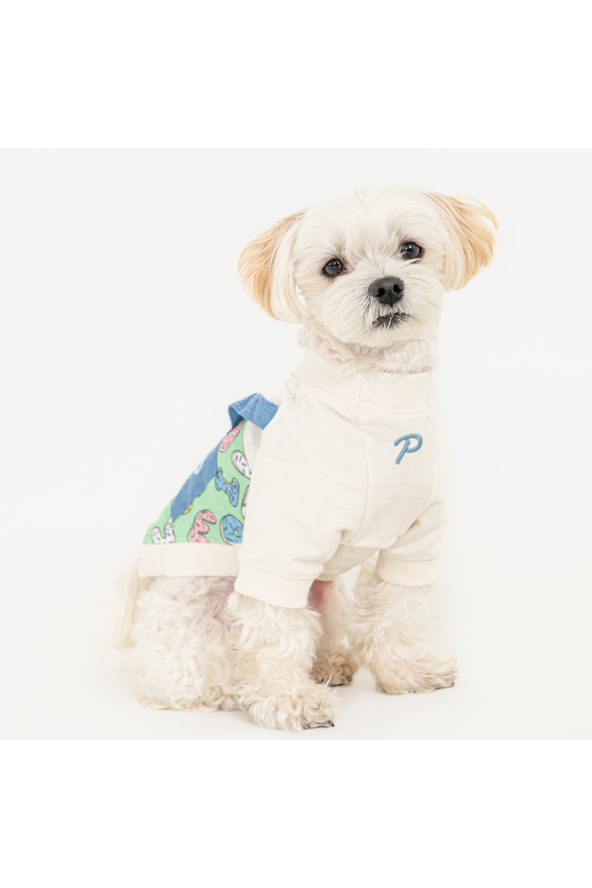 لباس سگ بندی Maisy از پوپیا Puppia، مدل PAZA-TS2165، بژ