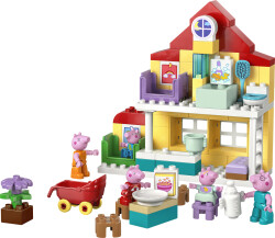 مجموعه ساختنی خانه خانوادگی پپا پیگ لگو LEGO دوپلو DUPLO مدل 10467، ۸۴ قطعه، حداقل سن ۲ سال