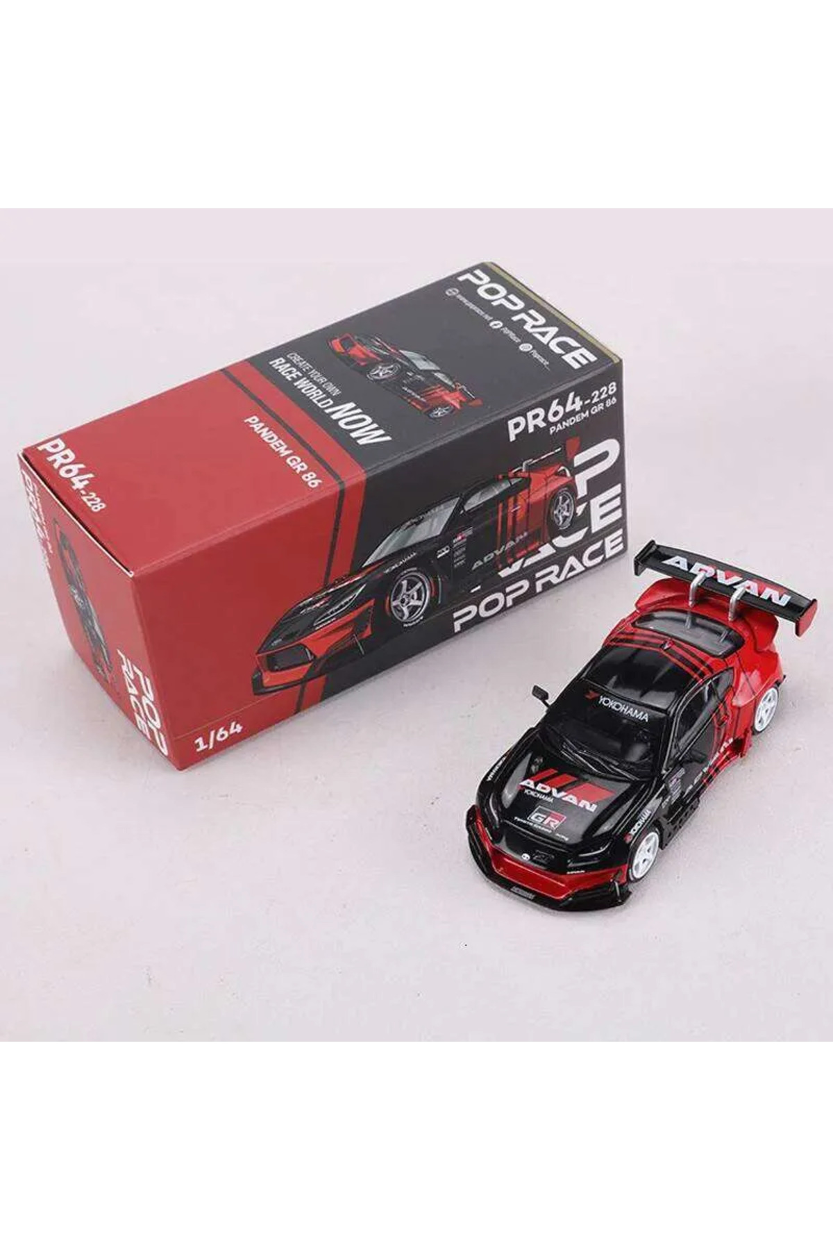 ماشین اسباب‌بازی هات ویلز Hot Wheels Toyota Pandem GR86 ADVAN