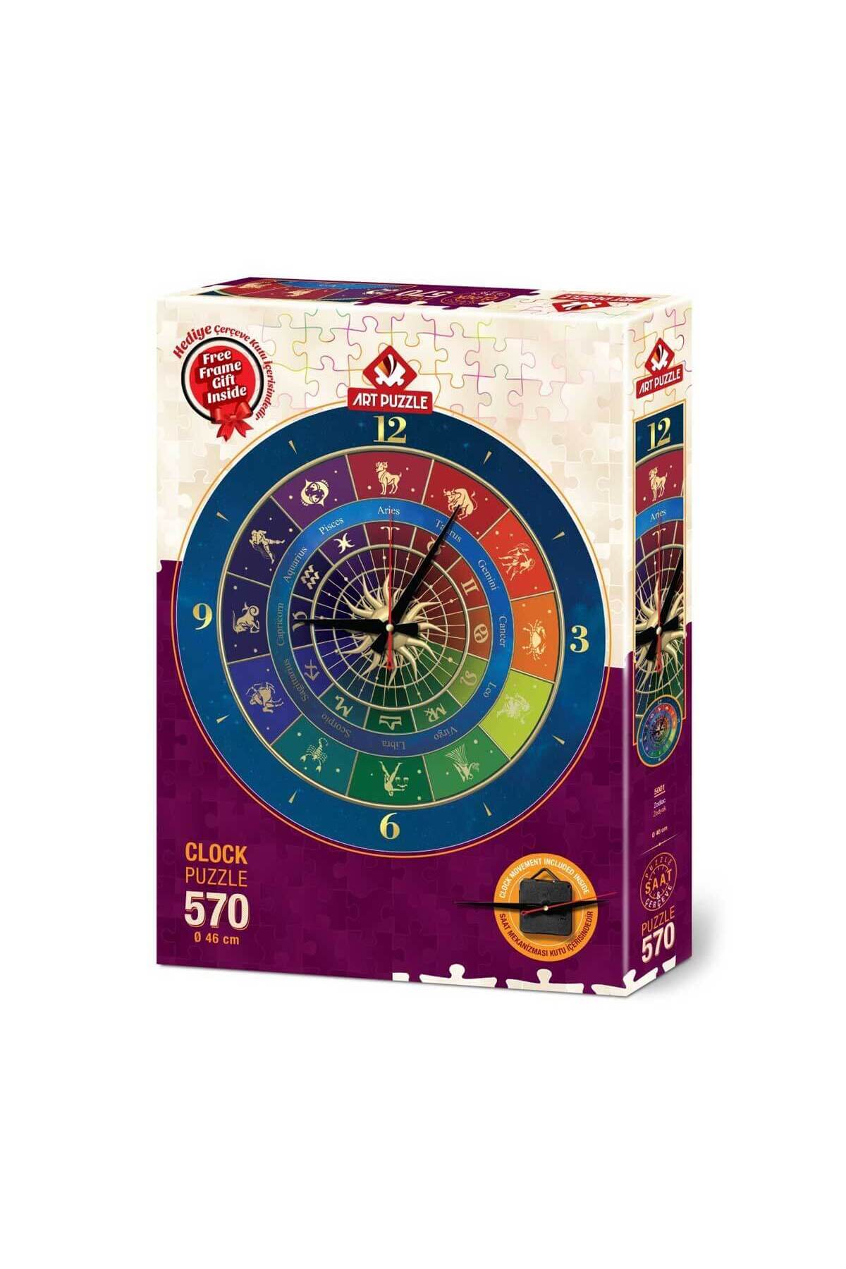 اسباب بازی های فیگور دیگر 570 قطعه پازل ساعت: زودیاک اورجینال ارت Art Puzzle