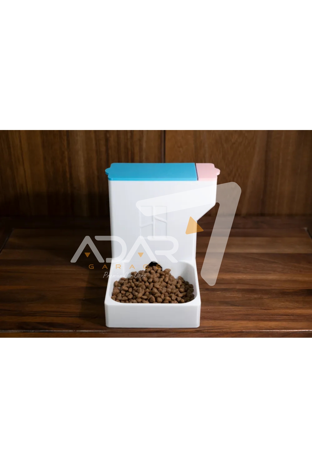 ظرف غذای خودکار گربه آدار گاراژ پریمیوم کار کر ADAR GARAGE Premium Car Care، مدل ADR-PET-FEEDER-01، با محفظه خشک‌کن