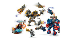 مجموعه ساختنی لگو LEGO Marvel مدل 76322، نبرد ثور و چیتاوری، ۳۷۳ قطعه، حداقل سن ۸ سال