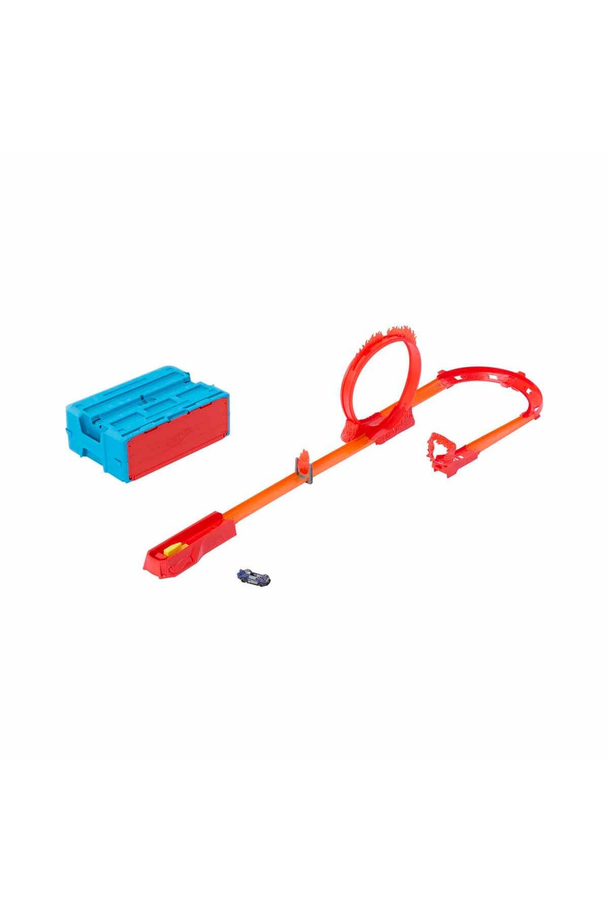 سایر ست های بازی مجموعه شیرین کاری با موضوع HMC04 HOT WHEELS TRACK BUILDER FLAME از ترکیه HOT WHEELS