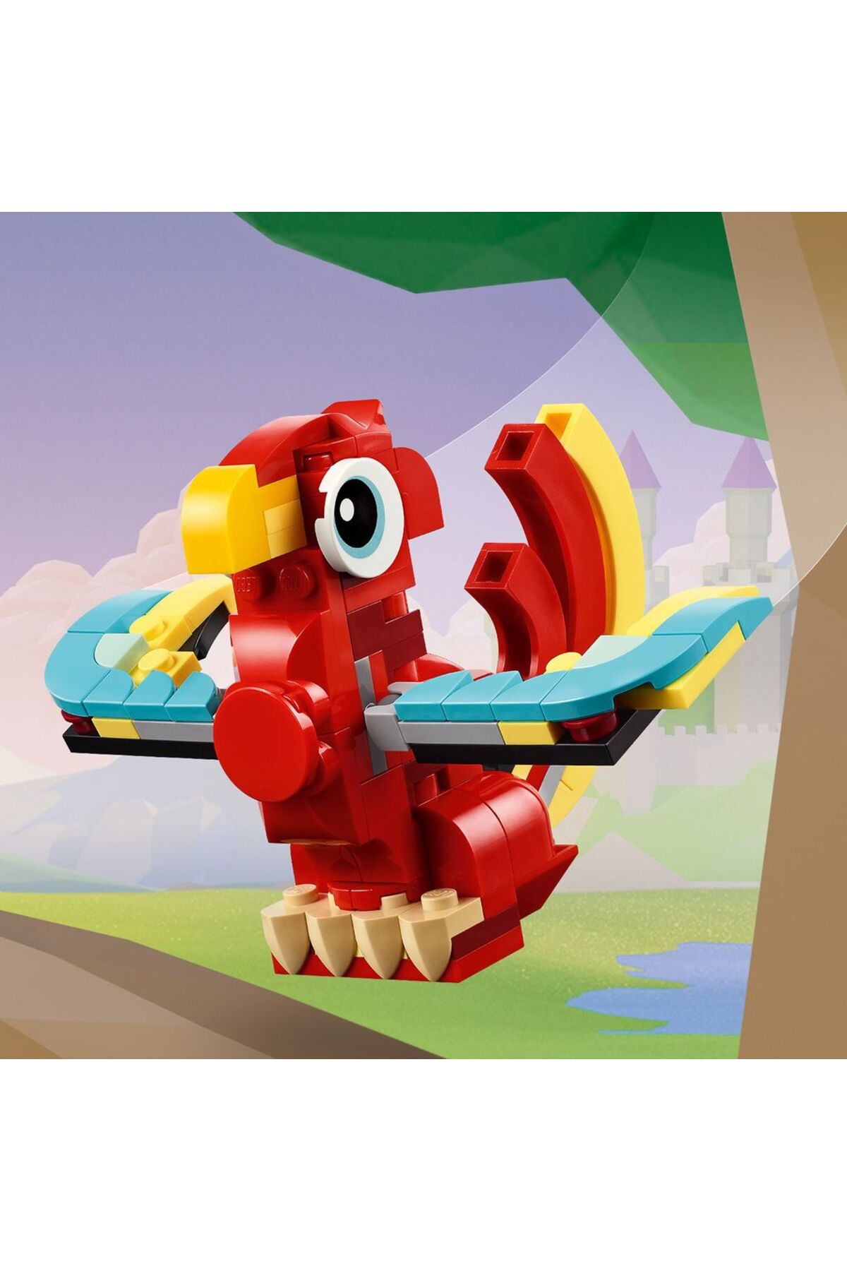 لگو و اسباب بازی های ساخت محور CREATOR 3 IN 1 RED DRAGON 31145 از ترکیه LEGO
