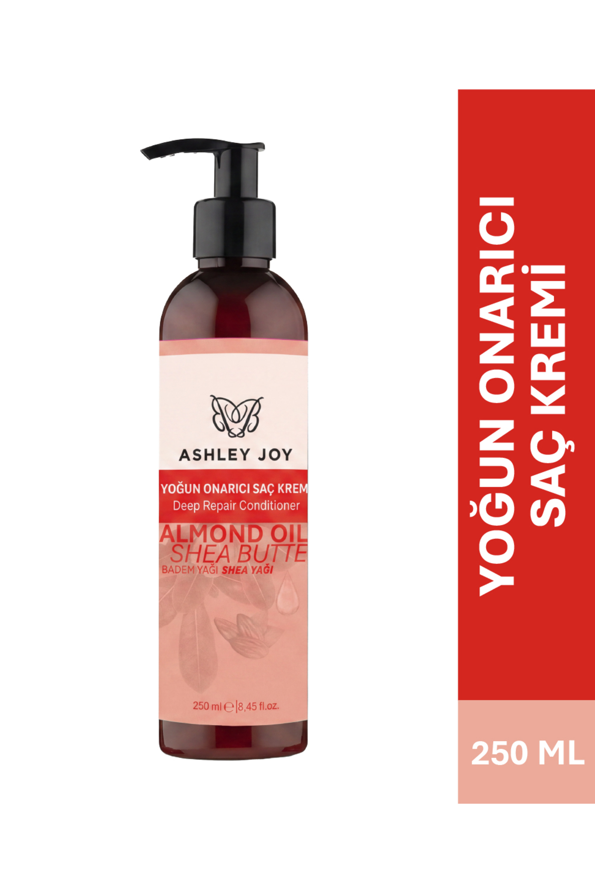ماسک نرم کننده و  ترمیم کننده مو با آبکشی با حجم 250 میل اشلی جوی Ashley Joy