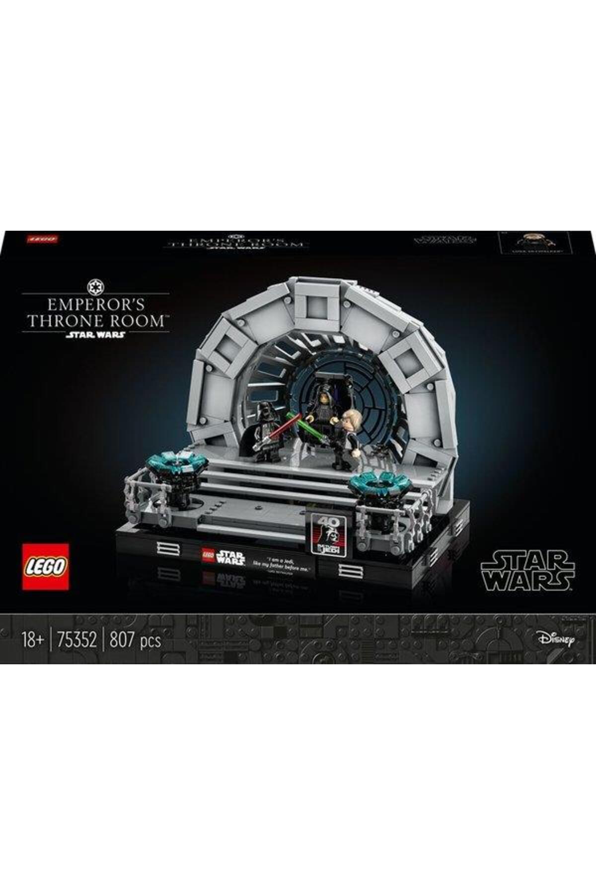 لگو و اسباب بازی های ساخت محور دیورامای اتاق تاج تخت امپراطور جنگ ستارگان 75352 از ترکیه LEGO