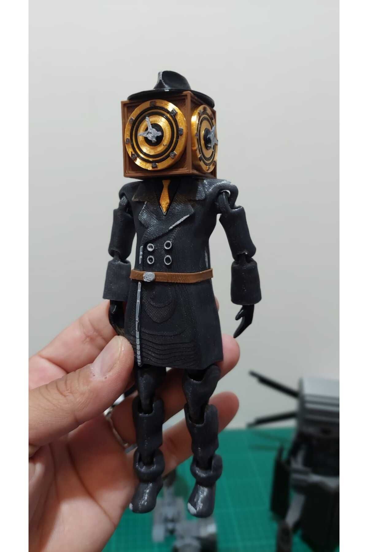 فیگور SKIBIDI TOILET MULTIVERSE CLOCKMAN SIBILI CLOCK MAN FIGURE COSPLAY 15CM CNQRXVGB4311 از ترکیه CNQR