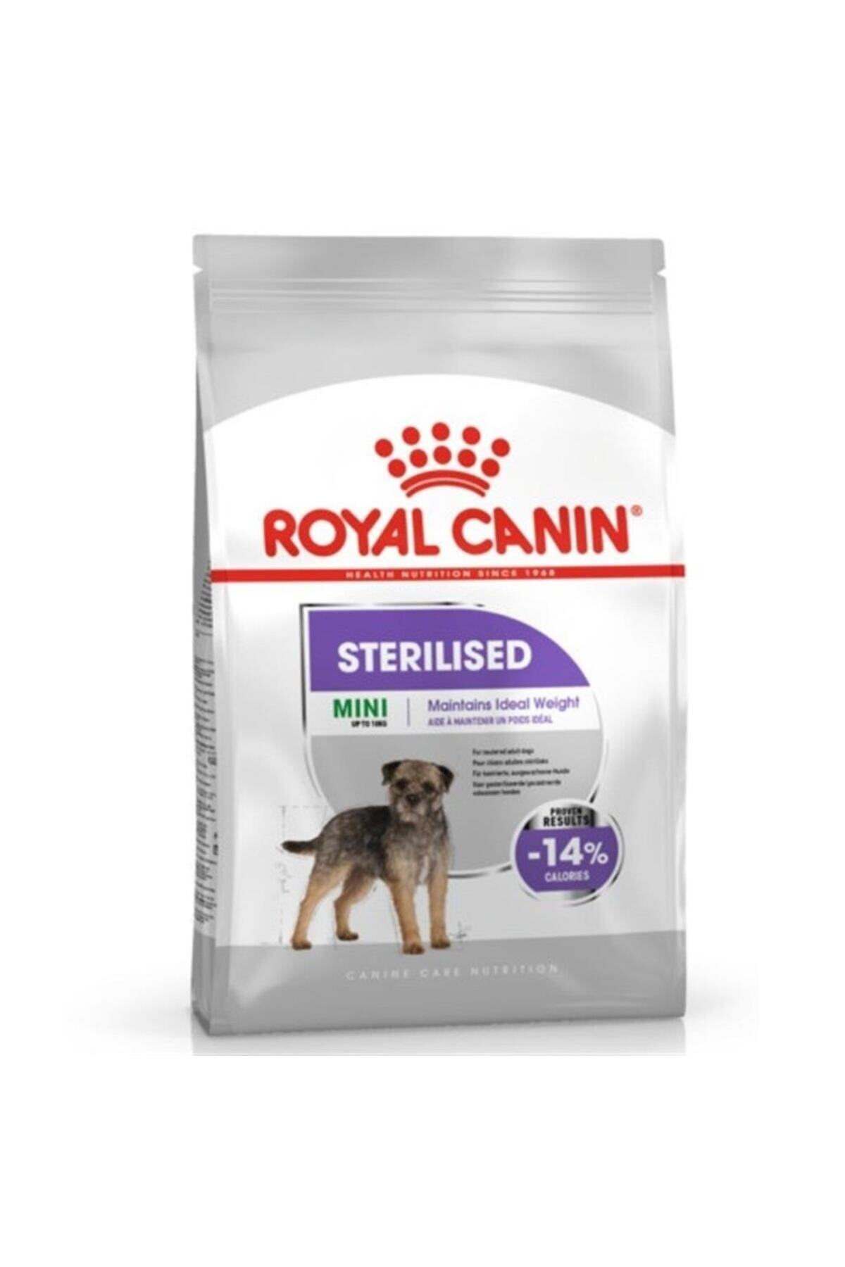 غذای خشک سگ بالغ عقیم‌شده نژاد کوچک، سری Mini Sterilised، ۳ کیلوگرم، رویال کنین Royal Canin