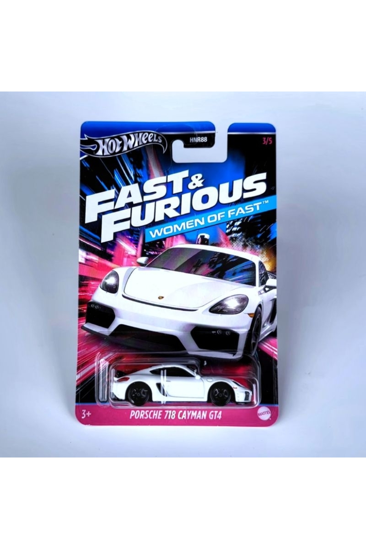 ماشین اسباب بازی PORSCHE 718 CAYMAN GT4 زنان سریع و خشمگین 2024 هات ویلز اورجینال HOT WHEELS