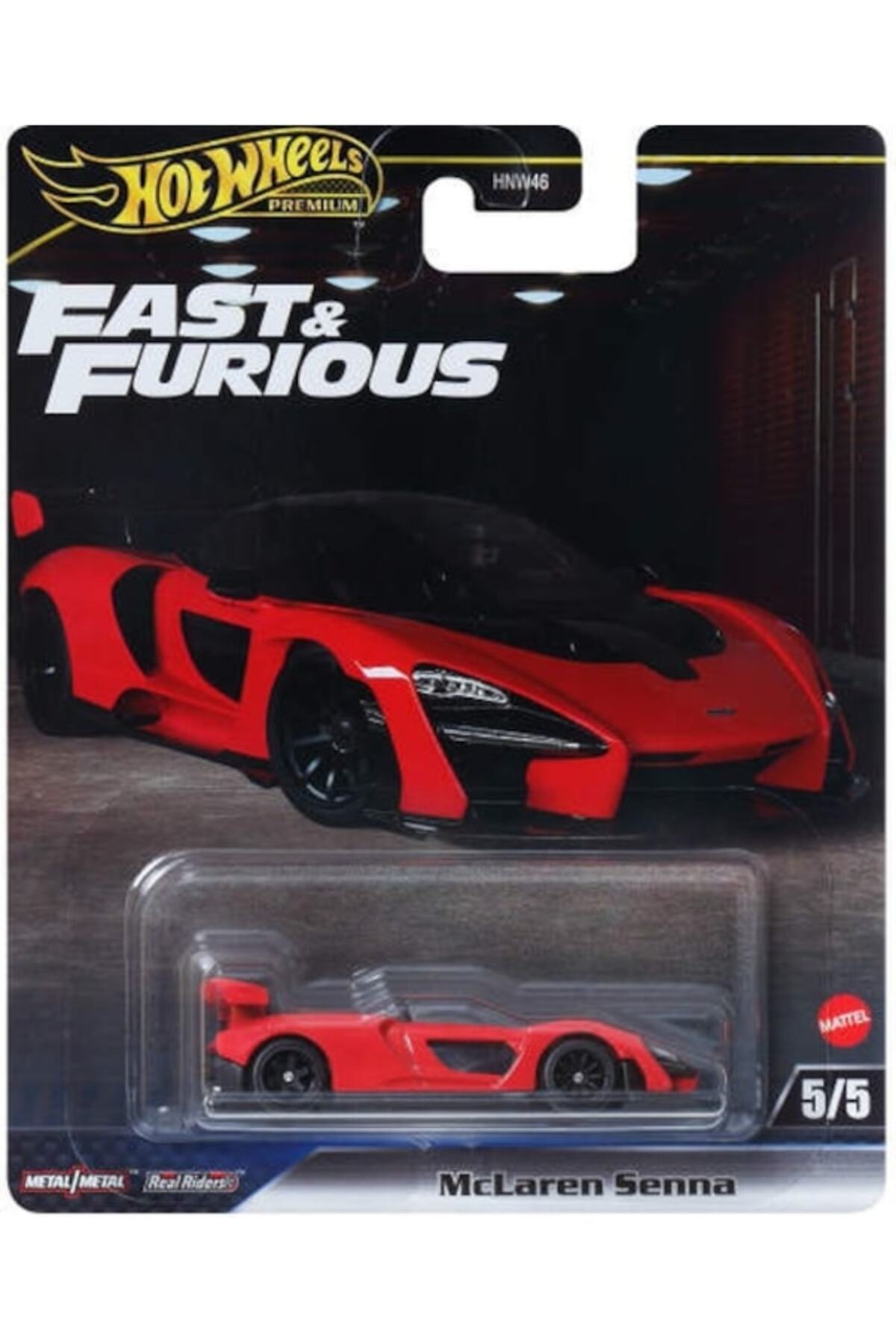 مدل خودرو ممتاز FAST &amp; FURIOUS MCLAREN SENNA HNW46 JBL92 اورجینال HOT WHEELS
