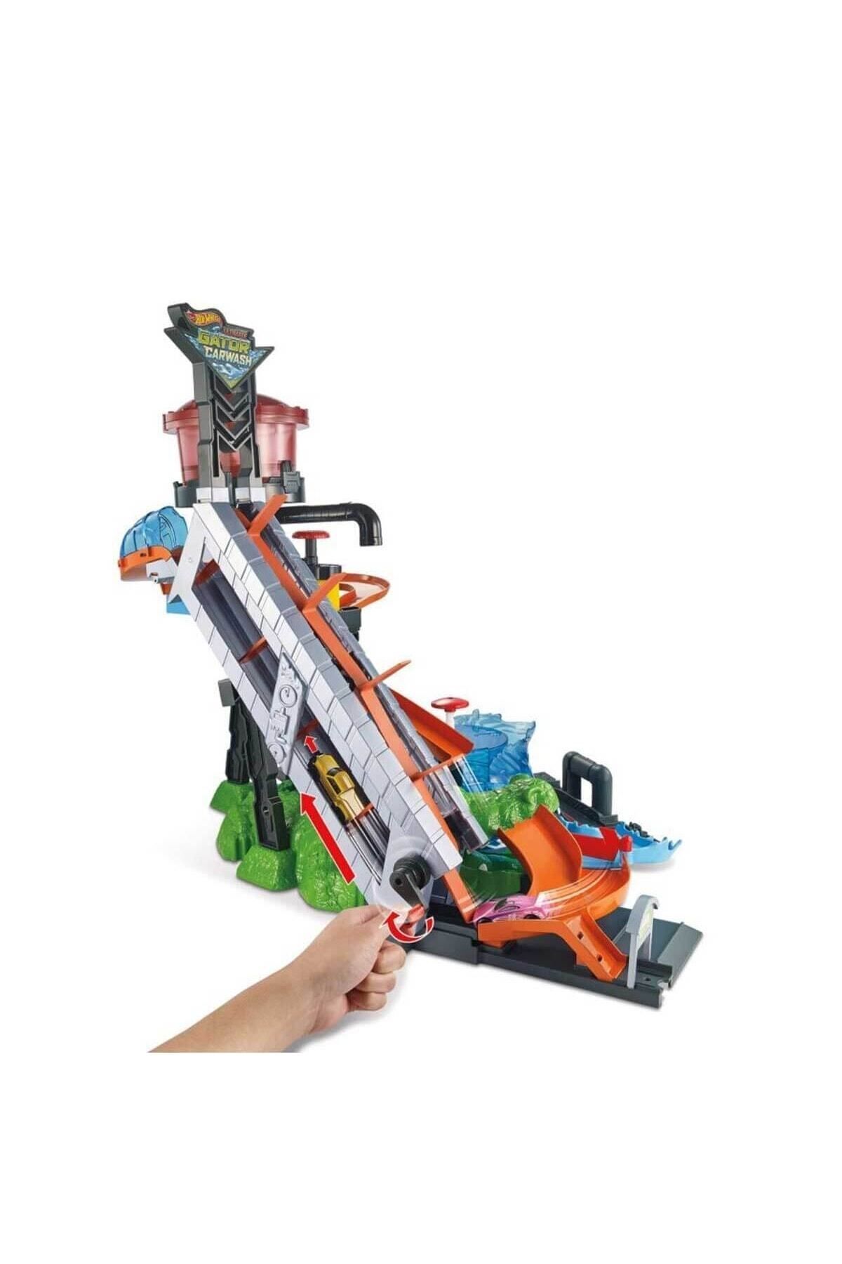 ماشین اسباب بازی اتومبیل هایی که تمساح رنگ را تغییر می دهند FTB67 هات ویلز اورجینال HOT WHEELS