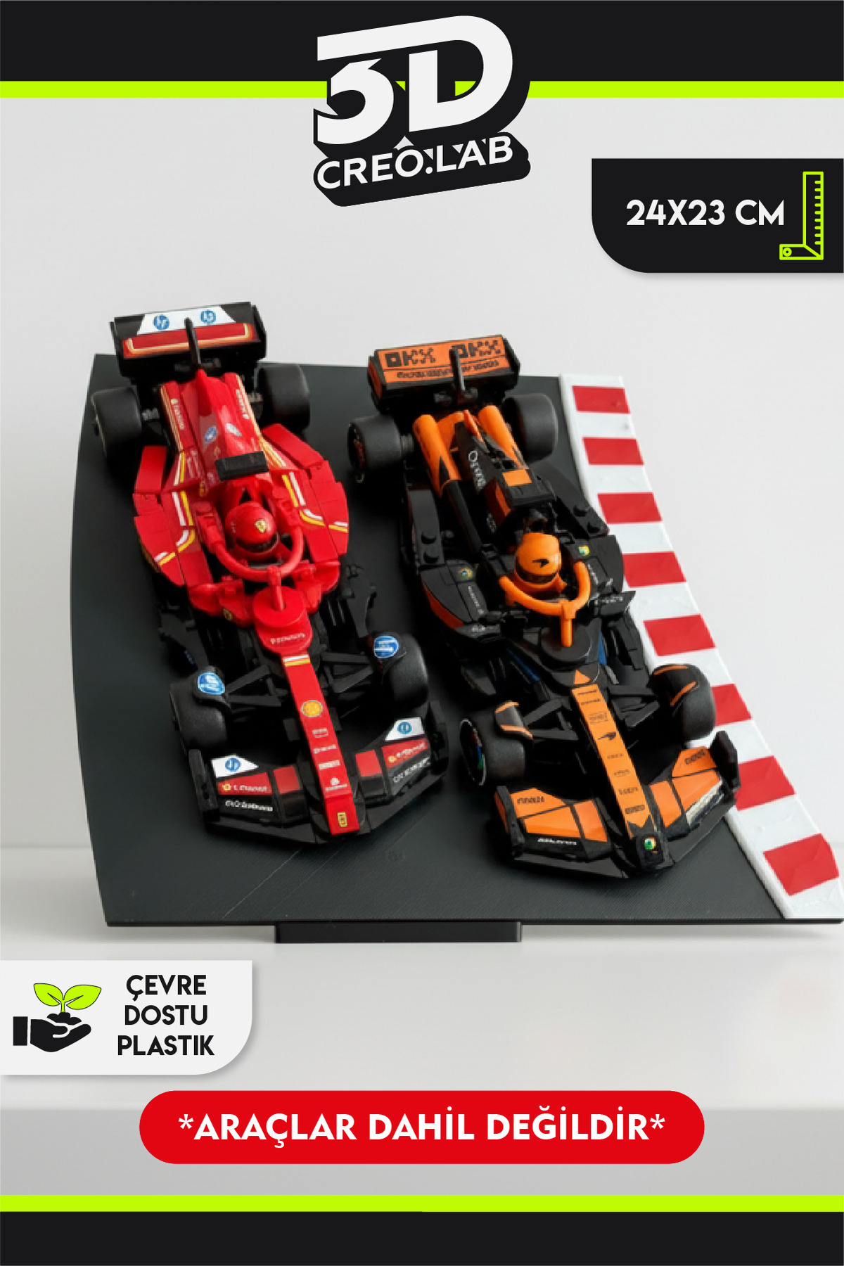 لگو و اسباب بازی های ساخت محور LEGO F1 2 BEND DIORAMA از ترکیه 3Dcreo.lab