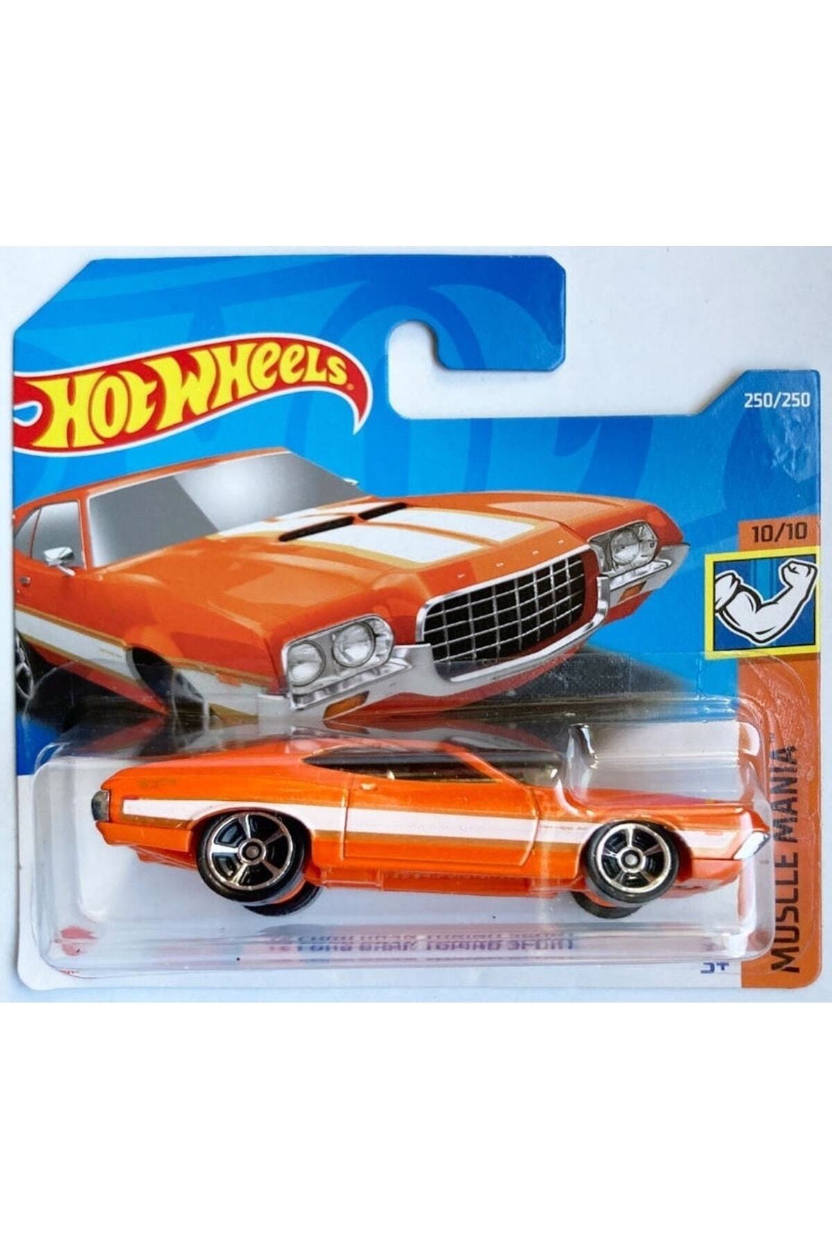 ماشین اسباب بازی جدید 72 FORD GRAN TORINO SPORT MINI CAR 1:64 SCALE HOTWHEELS BRAND 10 از ترکیه HOT WHEELS