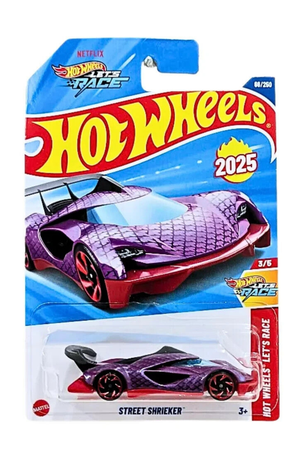ماشین اسباب بازی HOT WHEELS 2025 STREET SHRIEKER HOT WHEELS