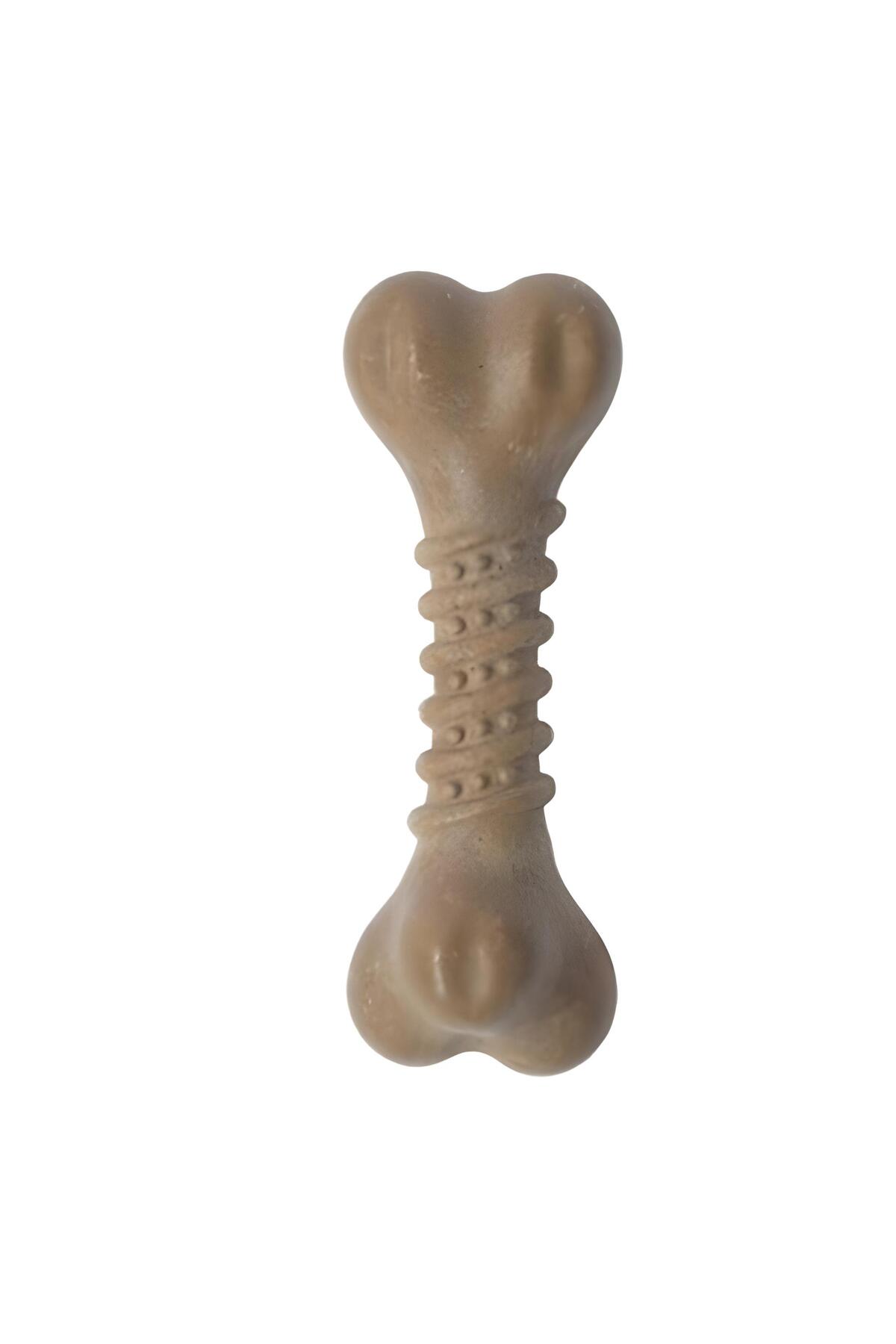 اسباب‌بازی سگ ام‌پتس M-PETS Chewood Large Bone، قهوه‌ای و بزرگ