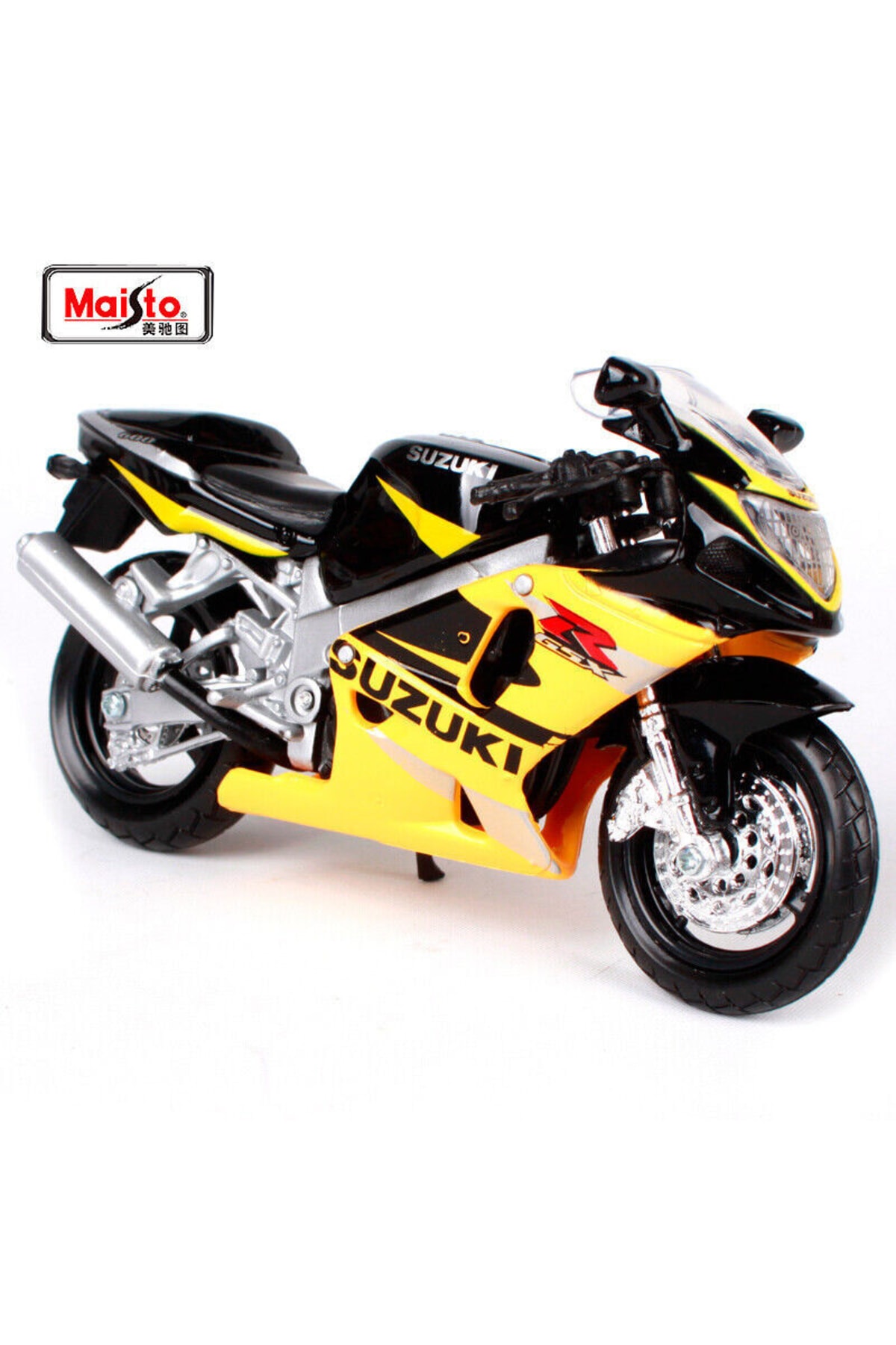مدل خودرو سوزوکی GSX R600 DIECAST MOTORCYCLE DIRT BIKE MOTOCROSS در مقیاس 1:18 برند اورجینال Maisto