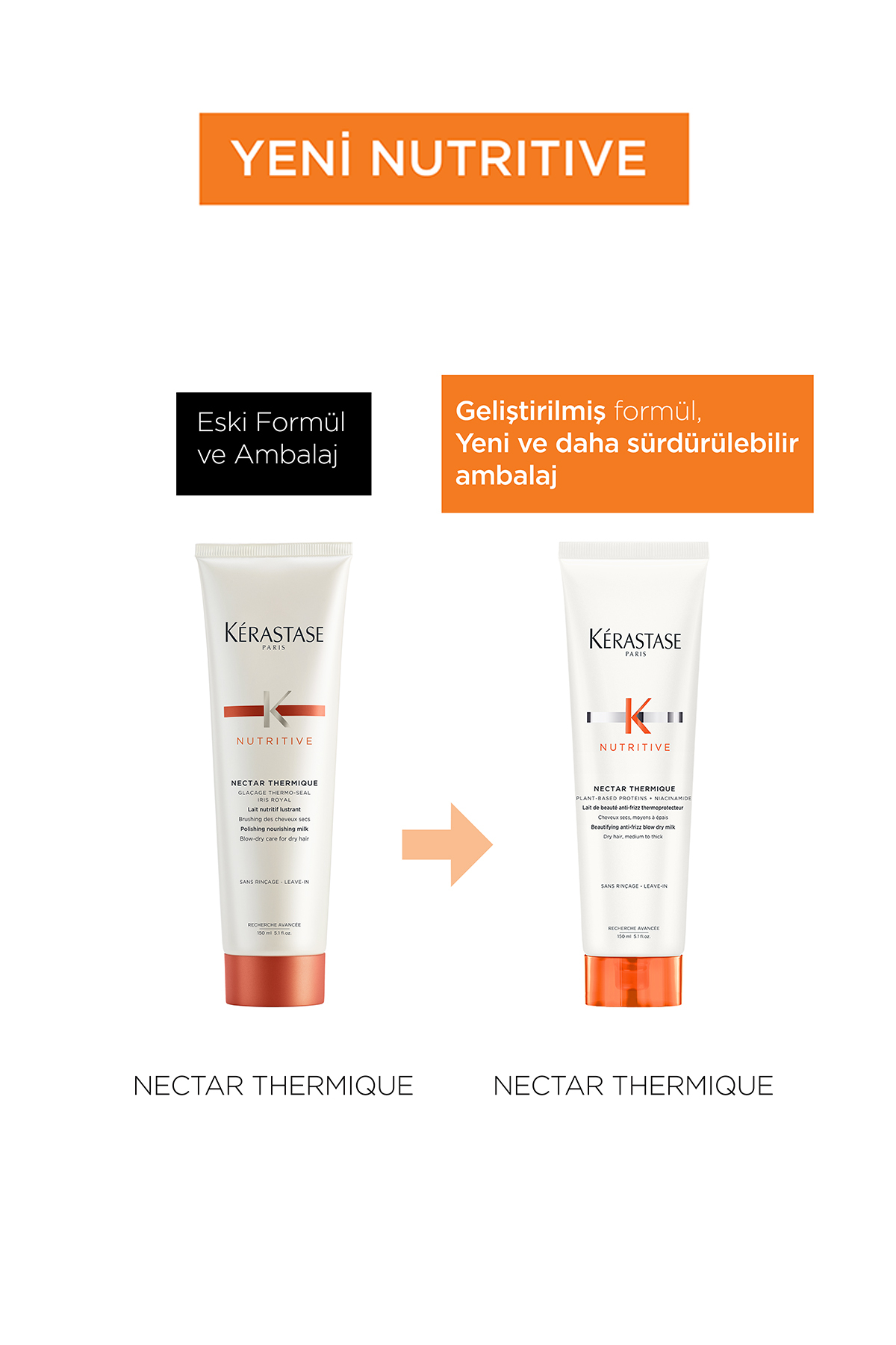 مرطوب کننده حرارتی موهای نیکتاریو نیکتیو نکتار ترمیک 150 میلی لیتر کراستاس Kerastase
