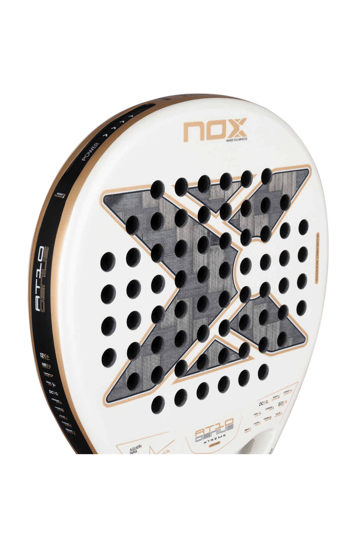 راکت پدل نوکس NOX AT10 Genius 12K Alum Xtrem 2026