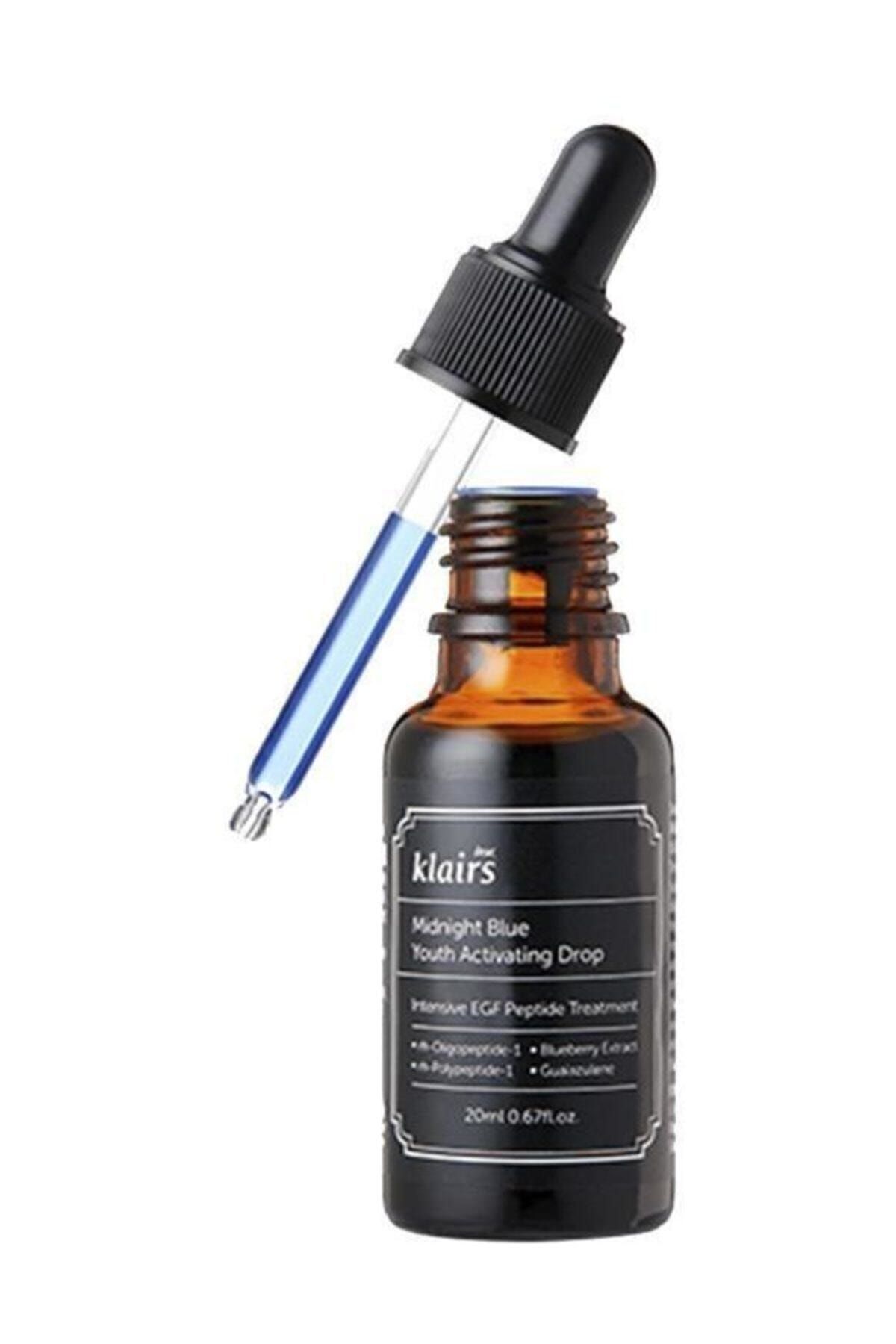سرم پوست شب ضد پیری MIDNIGHT BLUE YOUTH ACTIVATING DROP 20ML Dear Klairs
