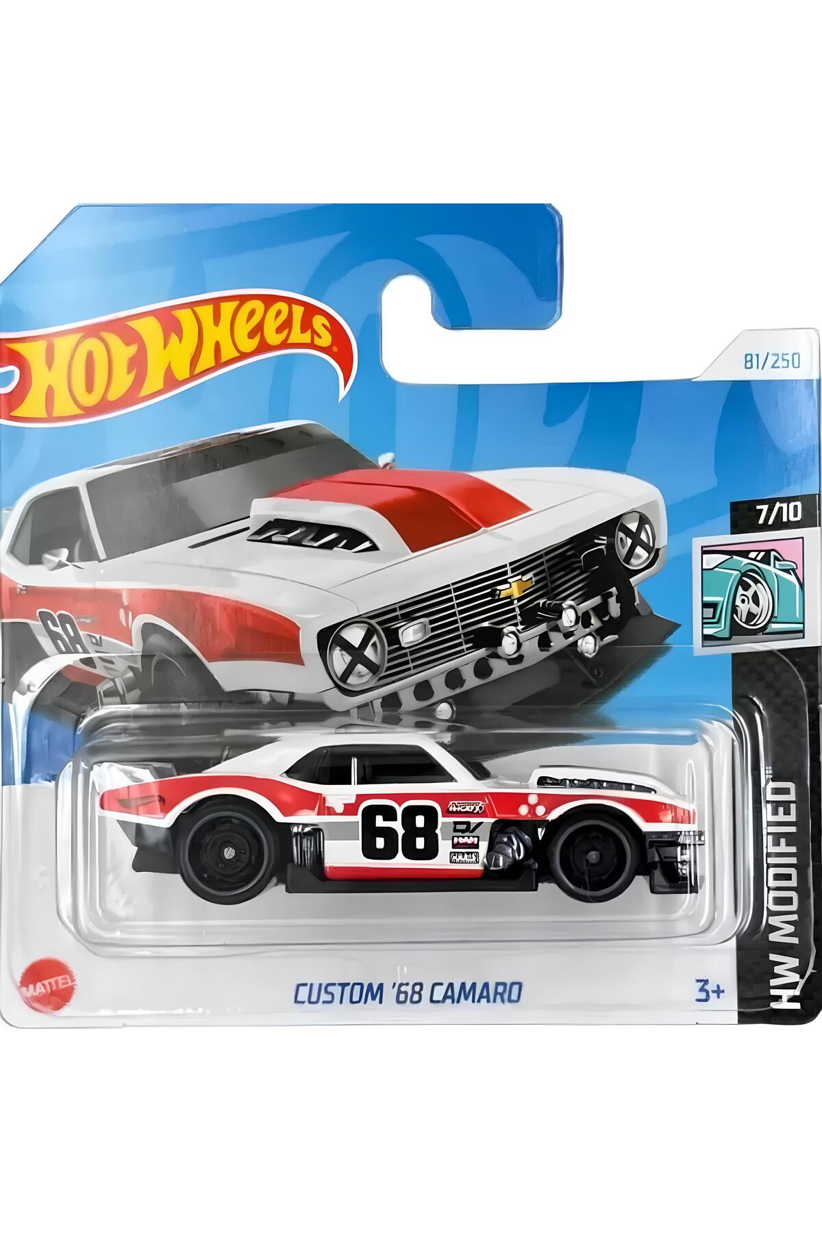 ماشین اسباب بازی COURS CUSTION '68 CAMARO HTD30 هات ویلز اورجینال HOT WHEELS