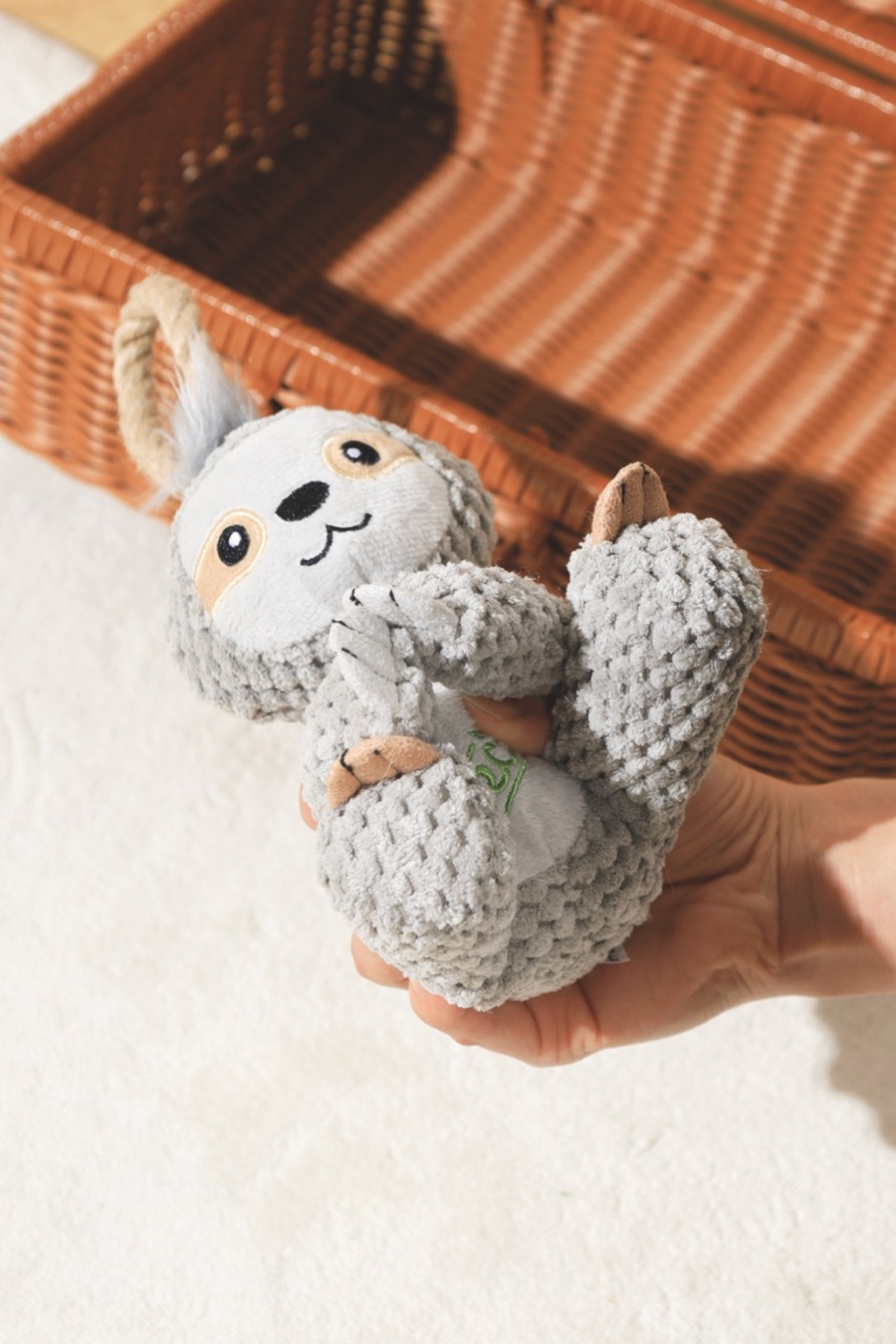 اسباب‌بازی سگ TERRA ECO KIRA PUPPY از ام‌پتس M-PETS، مدل 10661199، خاکستری