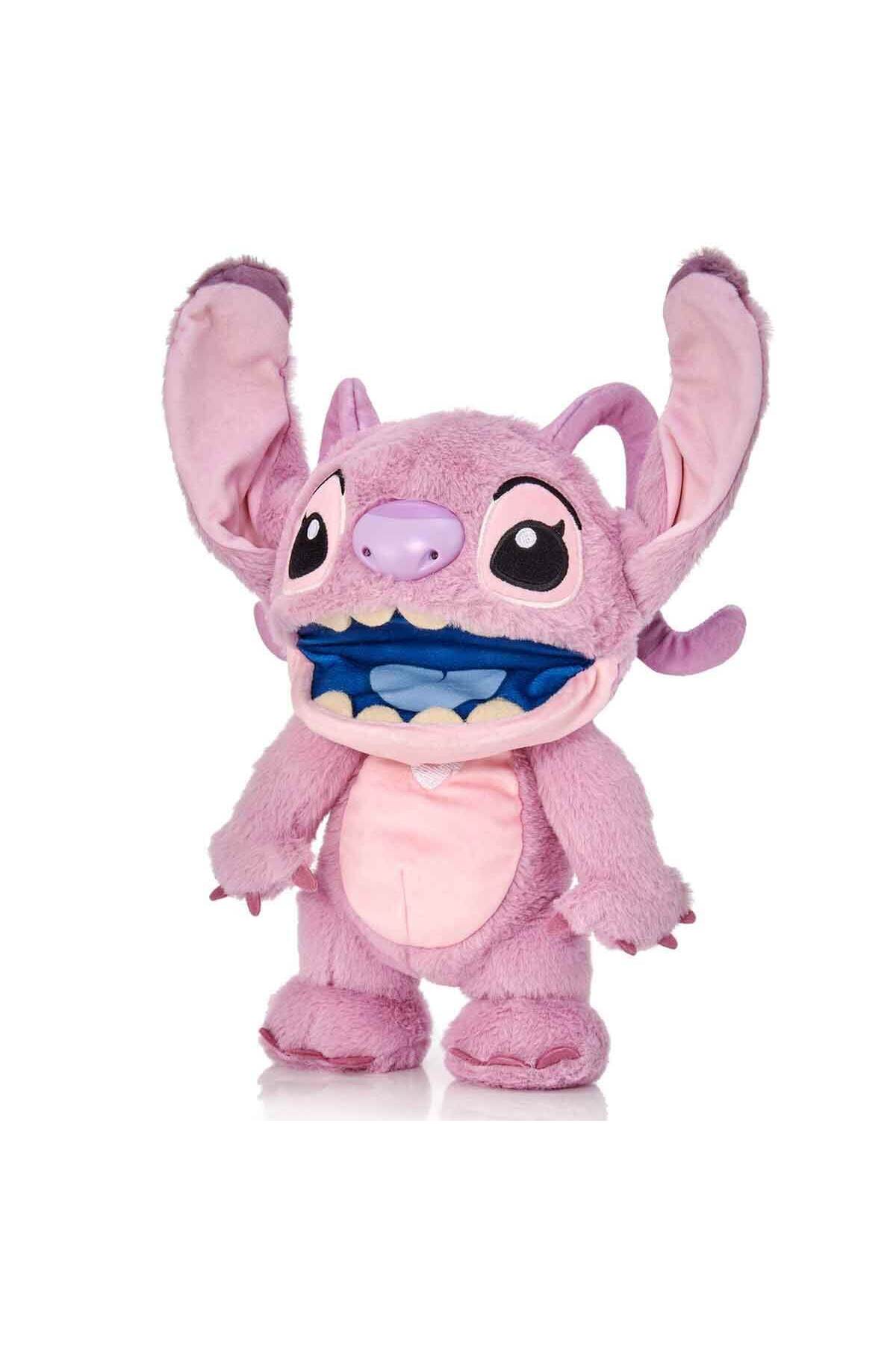 اسباب بازی های پشمی عروسک الکترونیکی DISNEY ANGEL REAL FX با صدا 30 سانتی متر Stitch