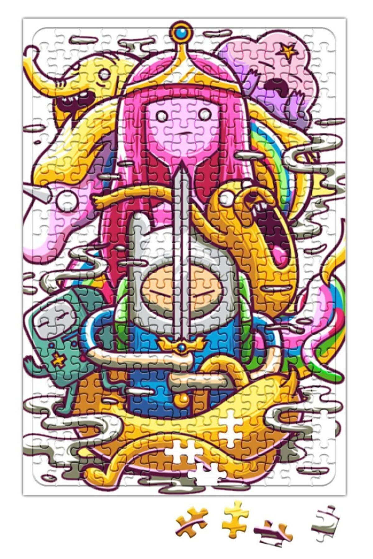 پازل ADVENTURE TIME MARCELINE JACK FINN CARTOON NETWORK PUZZLE 240 از ترکیه Baskı Dükkanı