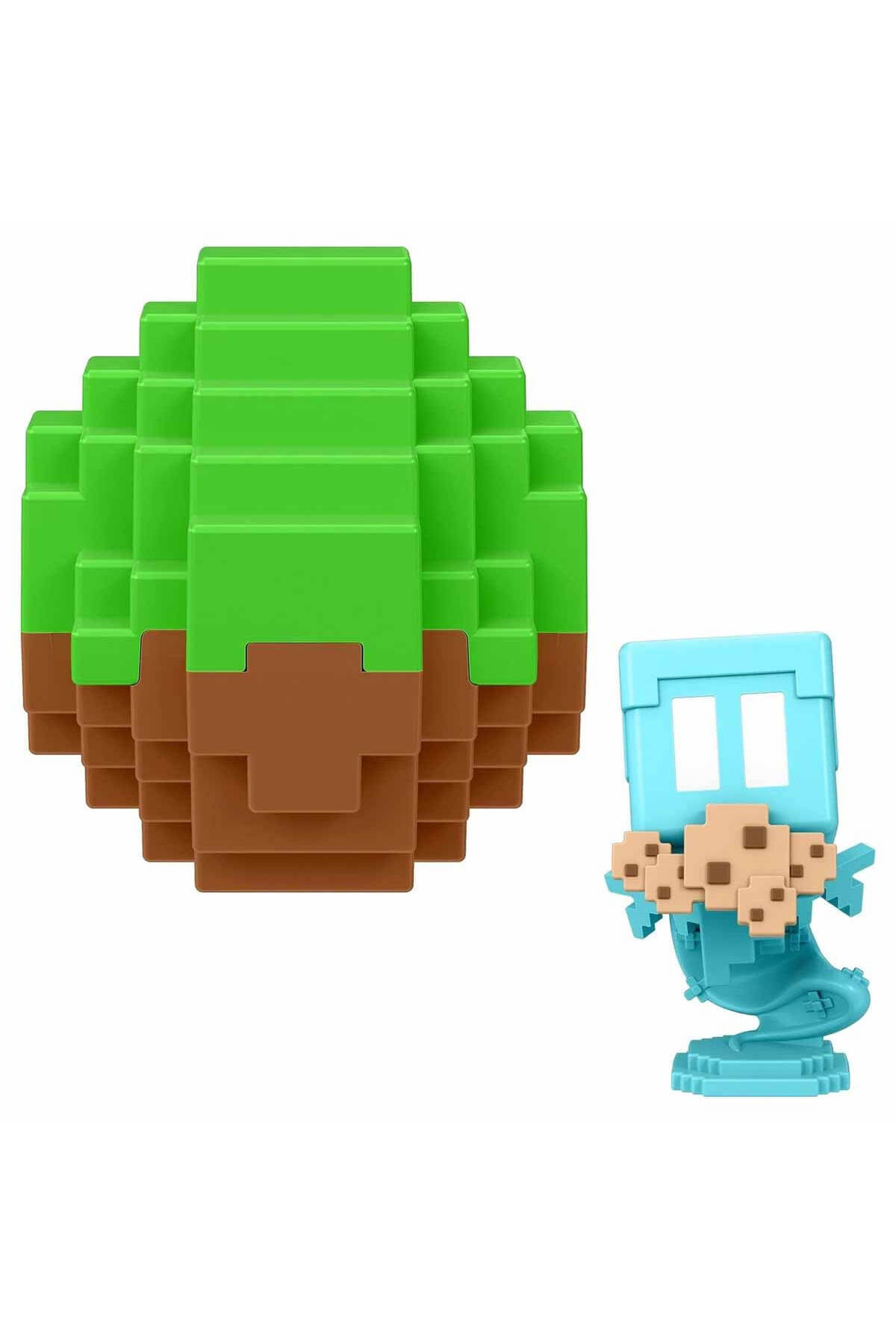 اسباب بازی های فیگور شخصیت MINECRAFT MINI MODE SPAWN EGG SURPRISE FIGURE PACK HXT64 Mattel