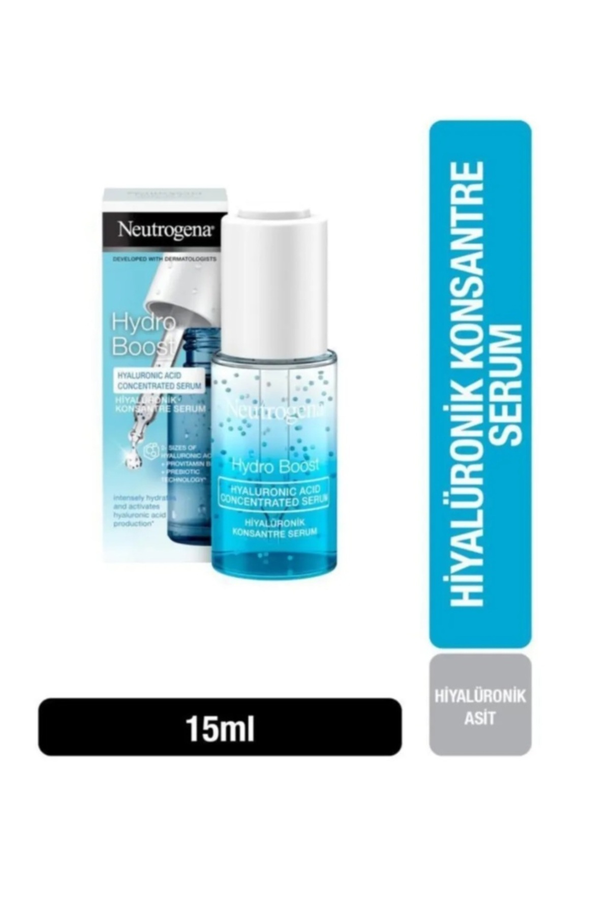 سرم پوست هیدرو تقویت هیالورونیک 15 میل Neutrogena