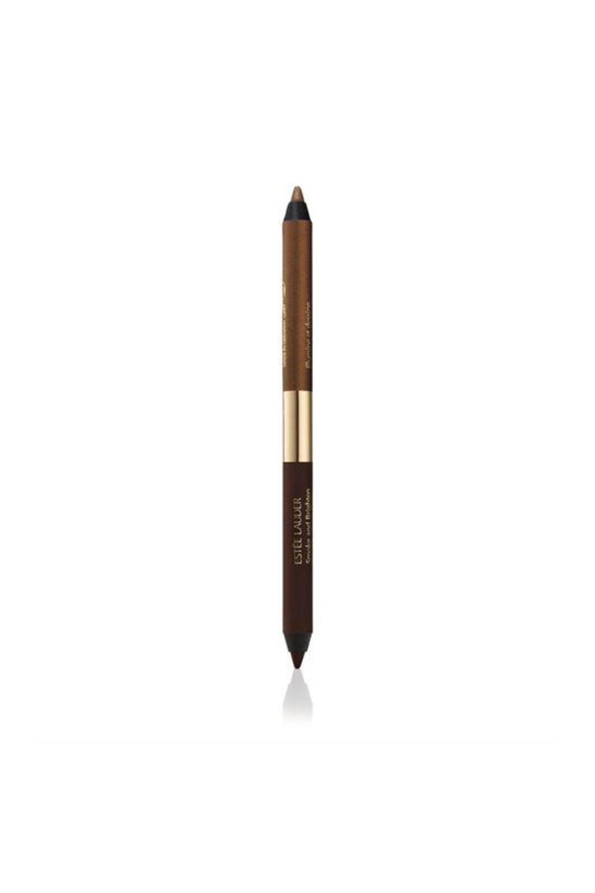 Estee Lauder مداد چشم دوطرفه دوگانه ۱ گرم رنگ: ۰۳ شکلات تاریک / برنز غنی
