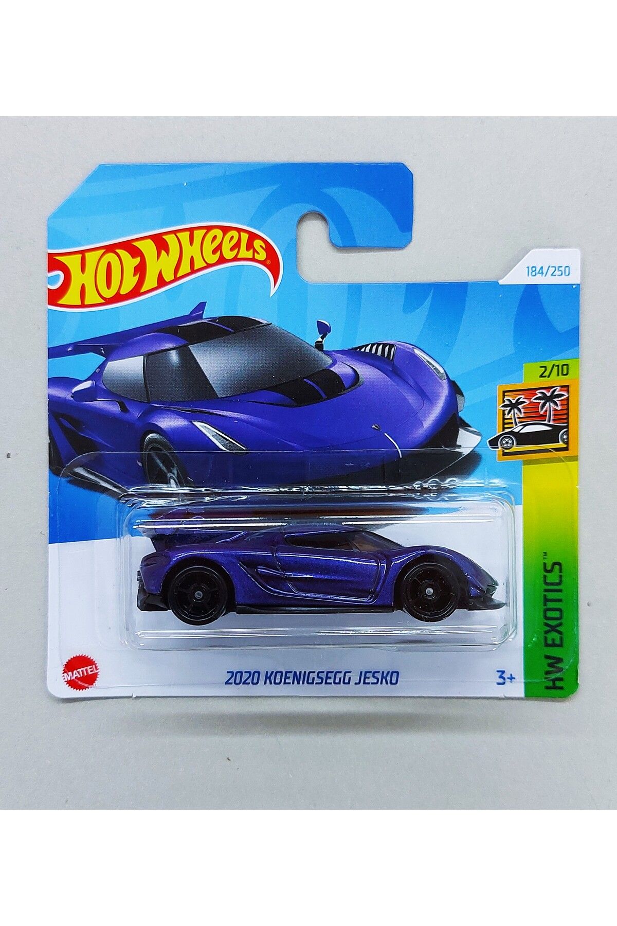 ماشین اسباب بازی 2020 KOENIGSEGG JESKO COLOR 2024 مدل هات ویلز اورجینال HOT WHEELS