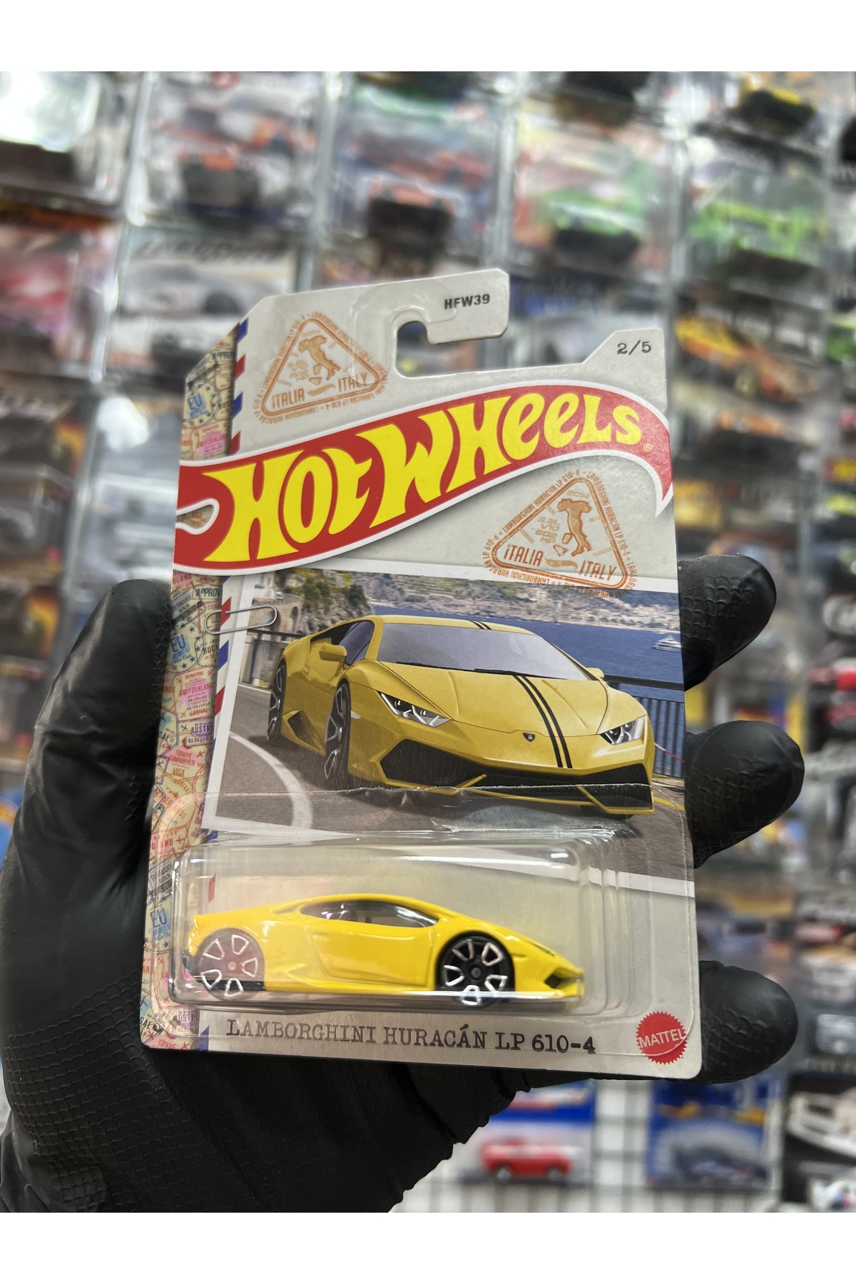 ماشین اسباب بازی HURACAN LP 610 4 1.64 اروپا 2021 هات ویلز اورجینال HOT WHEELS