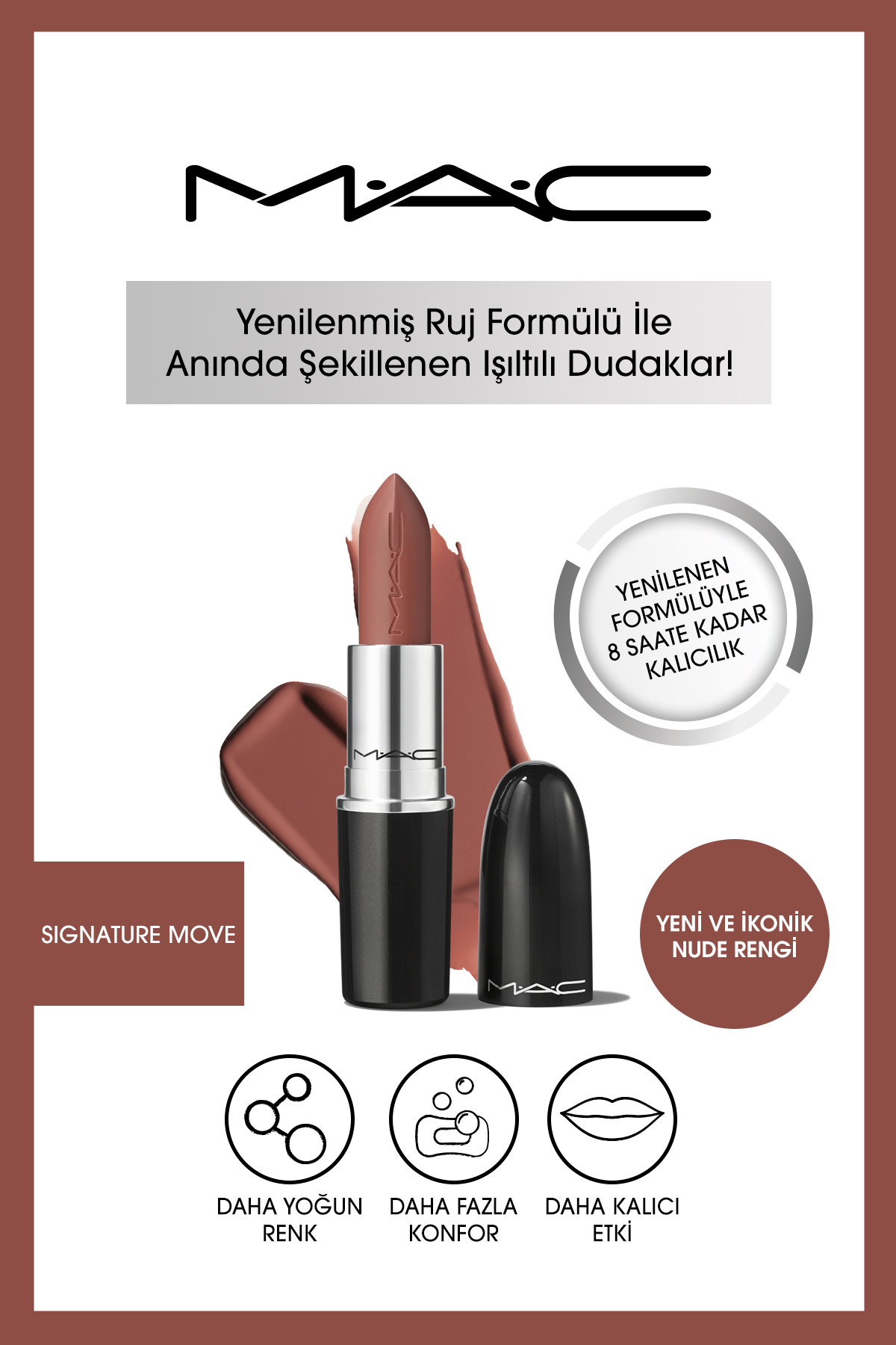 رژ لب شفاف LUSTREGLASS LIPSTICK SHEER SHINE 3GM Mac