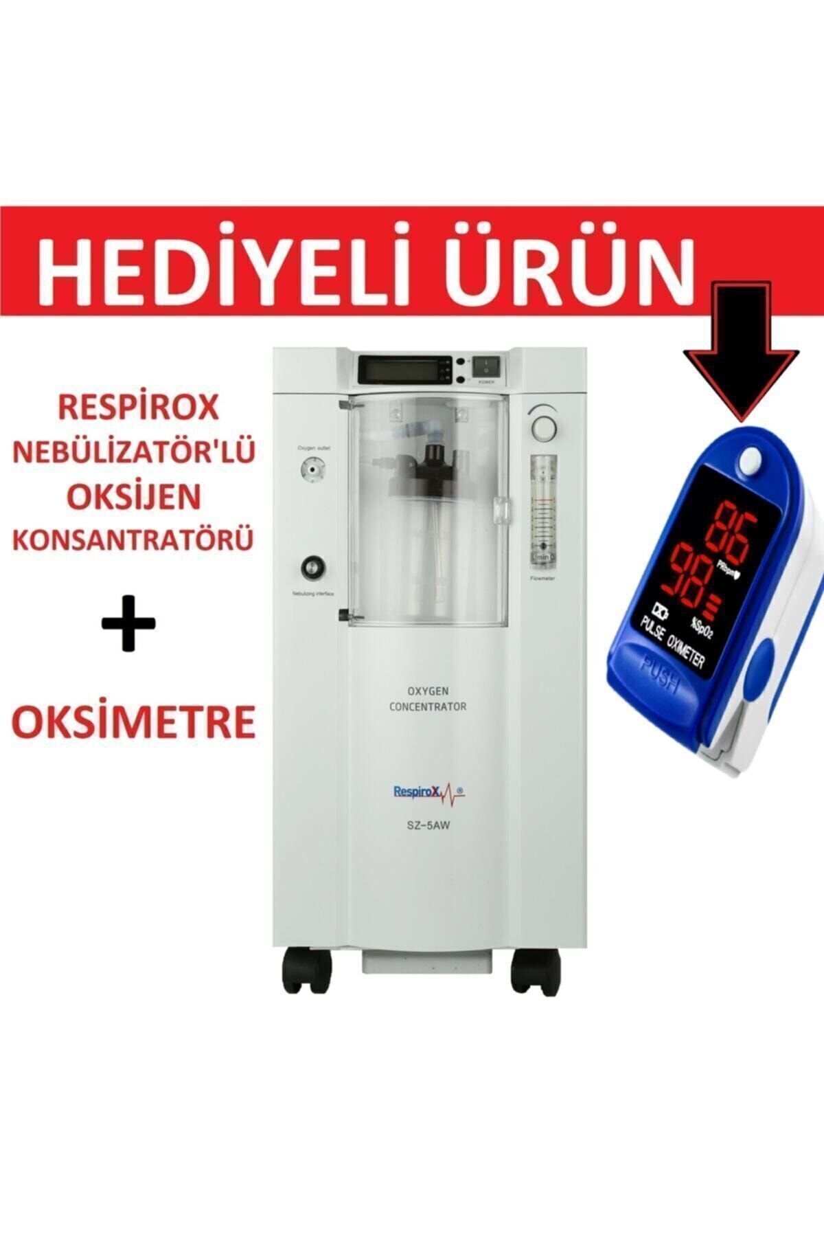 تصفیه کننده هوا دستگاه اکسیژن کن 5 لیتری اکسیمتر با هدیه اورجینال Respirox