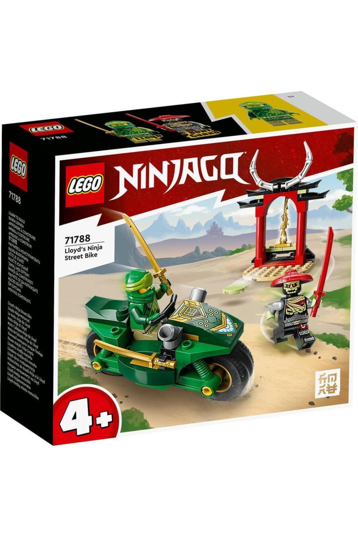لگو و اسباب بازی های ساخت محور NINJAGO 71788 LLOYD'S NINJA BIKE اورجینال LEGO