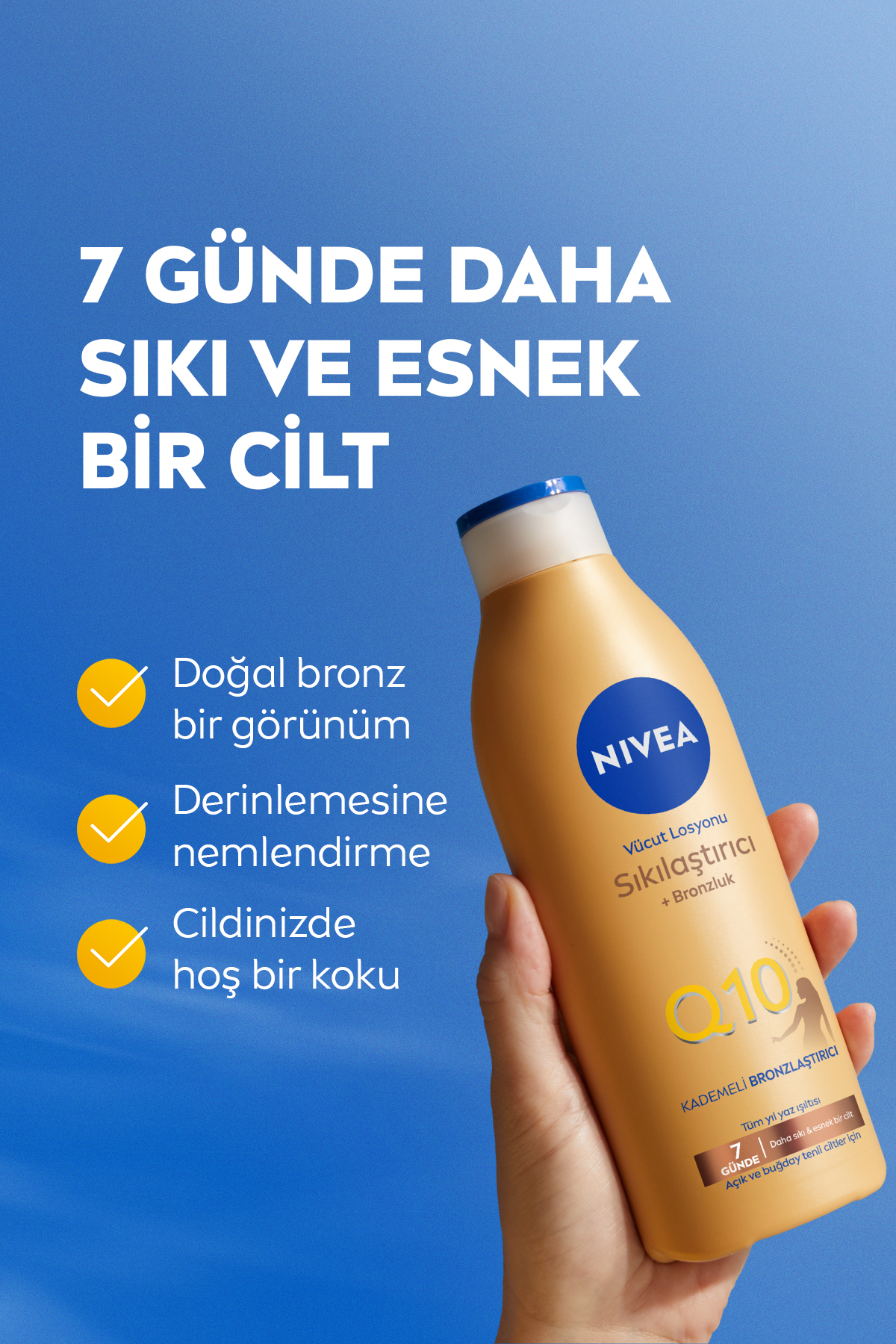 NIVEA اسپری ضدآفتاب مرطوب‌کننده با SPF 50 حجم 200 میلی‌لیتر و افزایش کشسانی