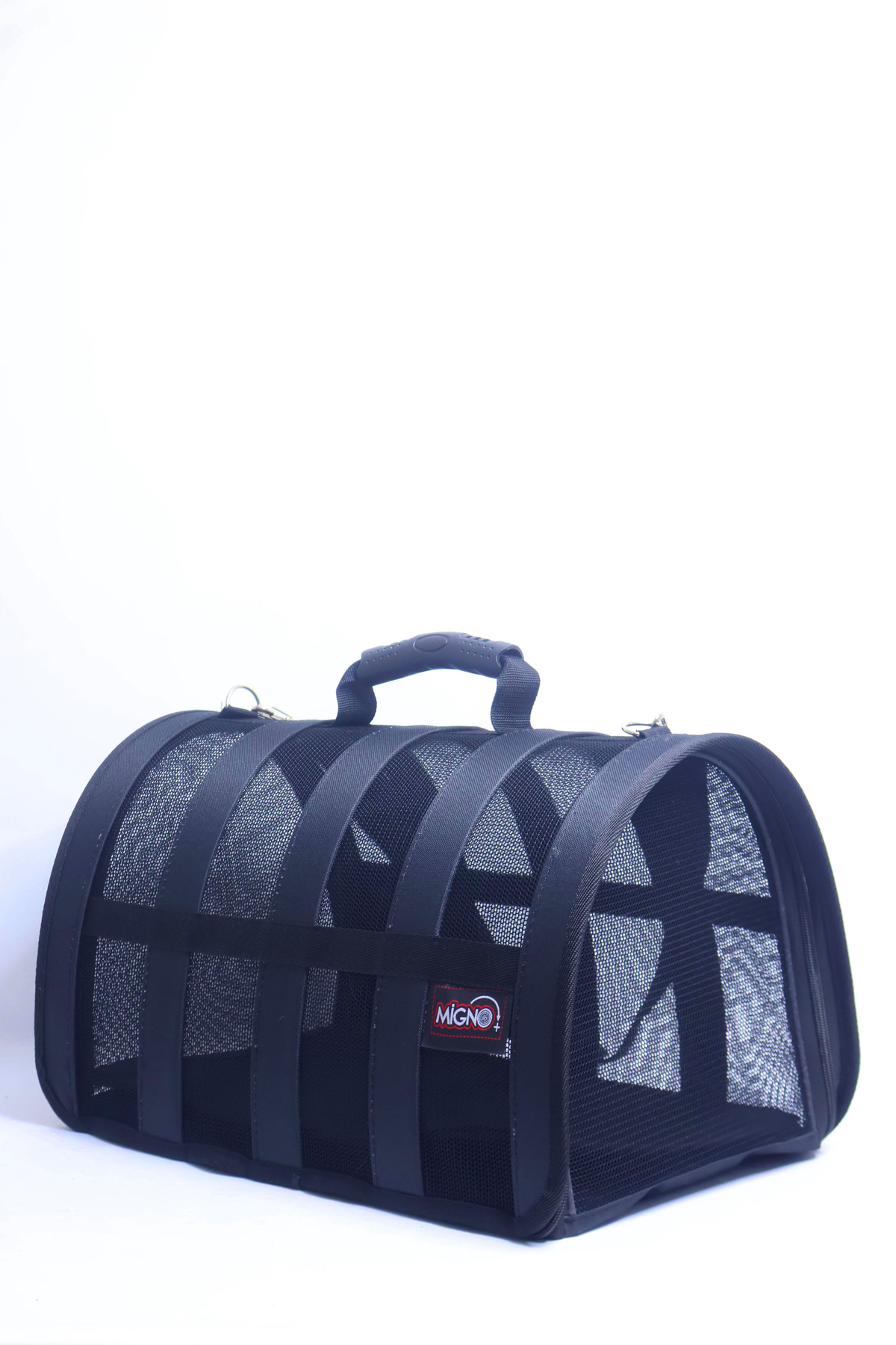 کیف حمل رودوشی سگ و گربه توری Astra میگنو Migno، مشکی (AST006)