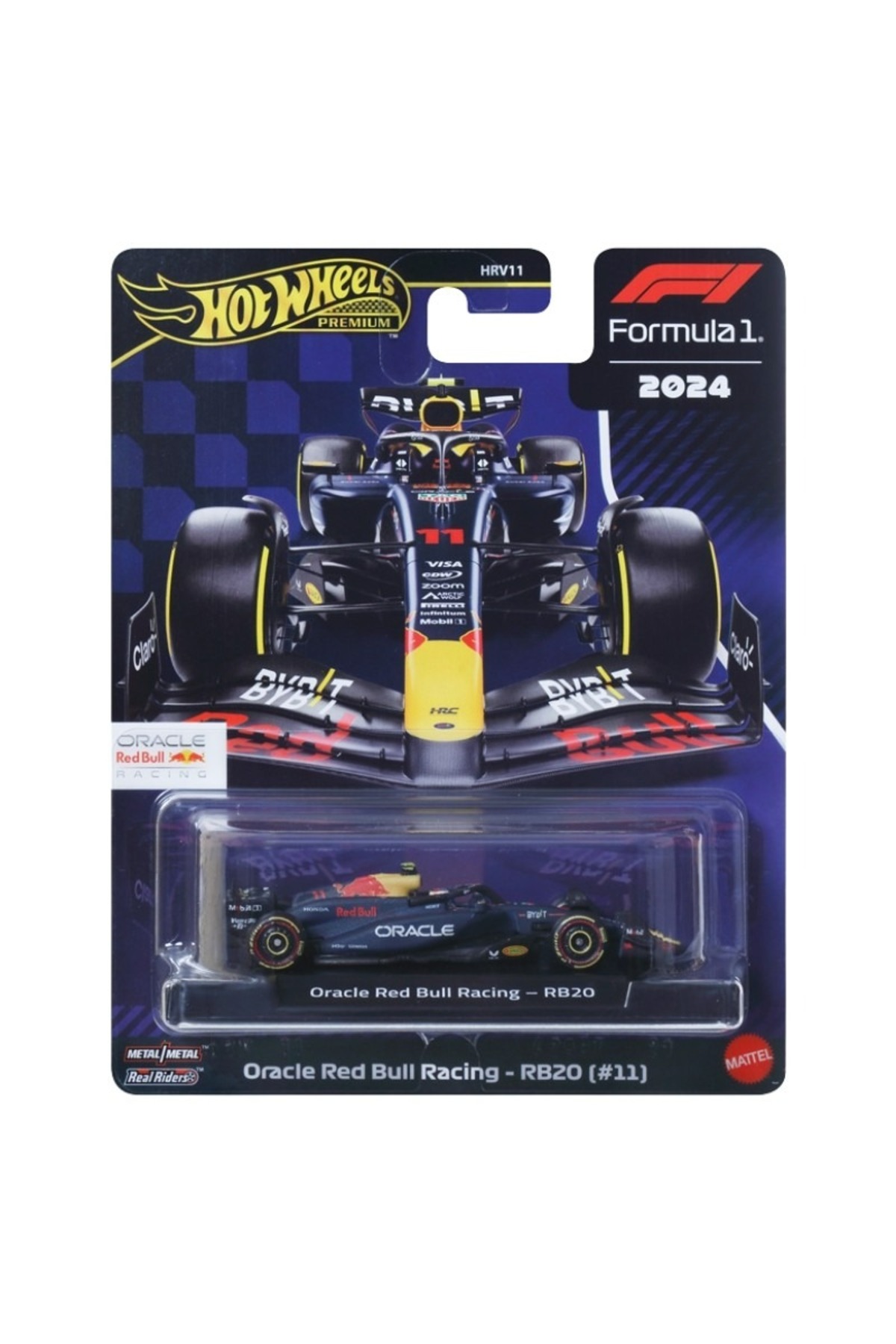 ماشین اسباب بازی PREMIUM FORMULA 1 2024 ORACLE RED BULL RACING RB20 11 DIECAST MODEL CAR 1:64 از ترکیه HOT WHEELS