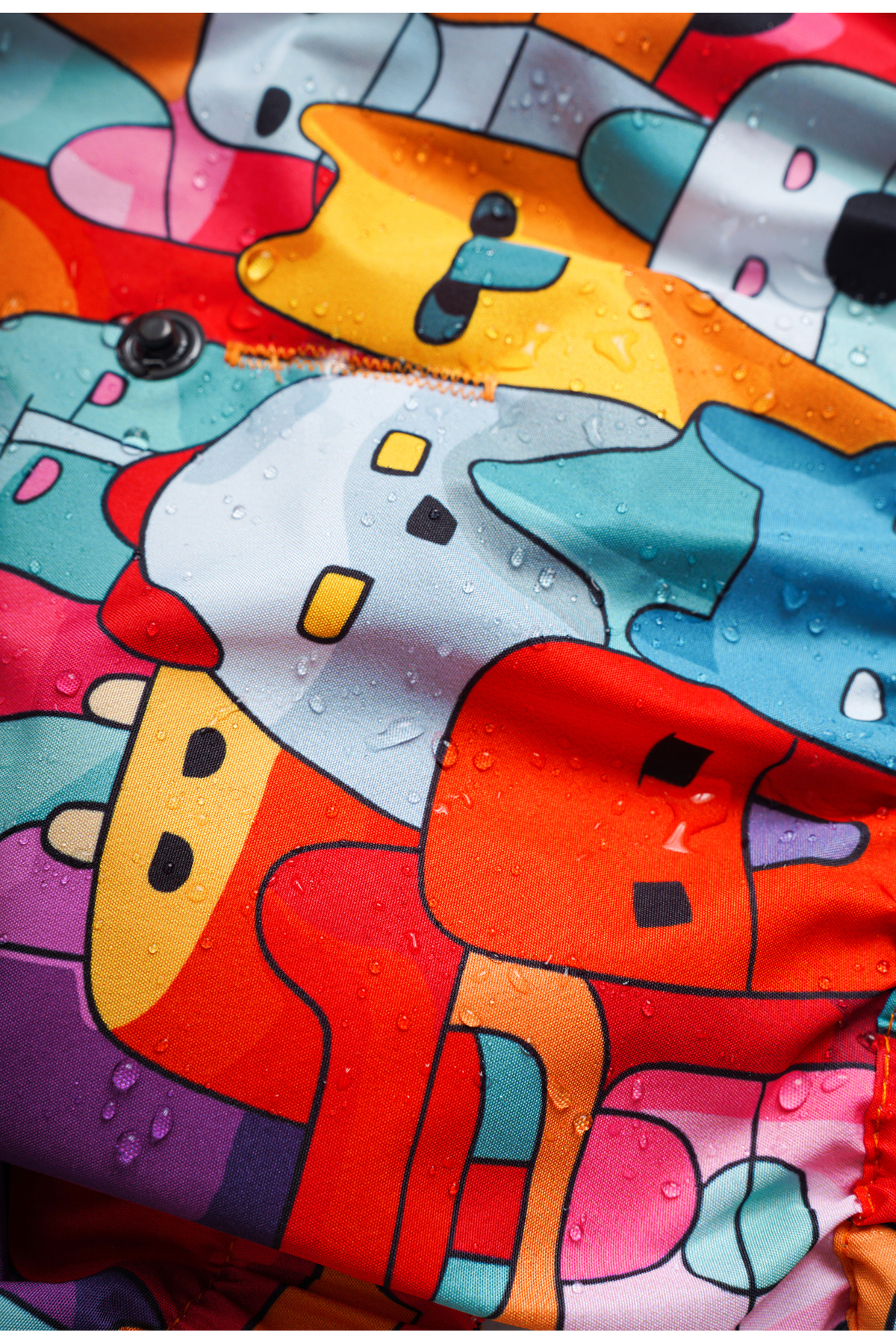 لباس یکسره سگ فورامور fouramour Colorful Robodogs، مدل UDOCR17010 نارنجی