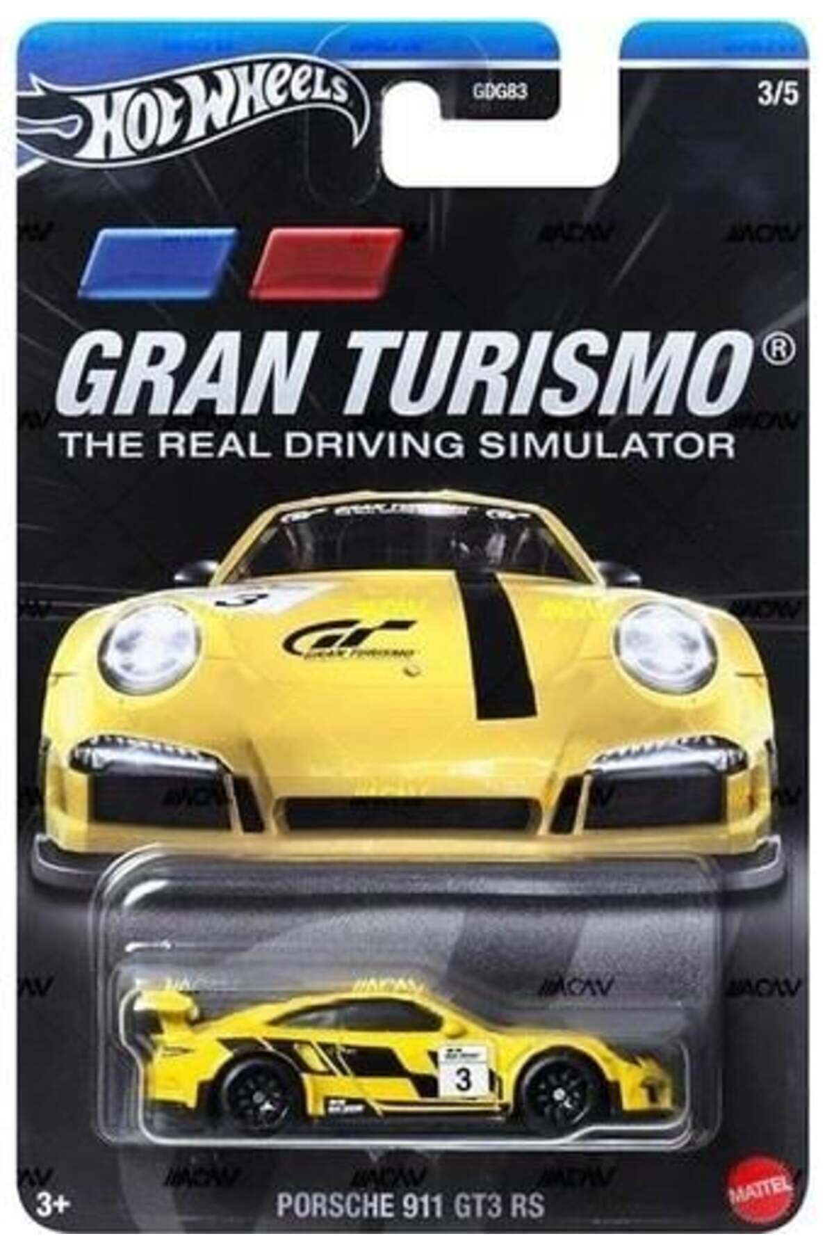 مدل خودرو گرن توریسمو پورشه 911 GT3 RS از ترکیه HOT WHEELS