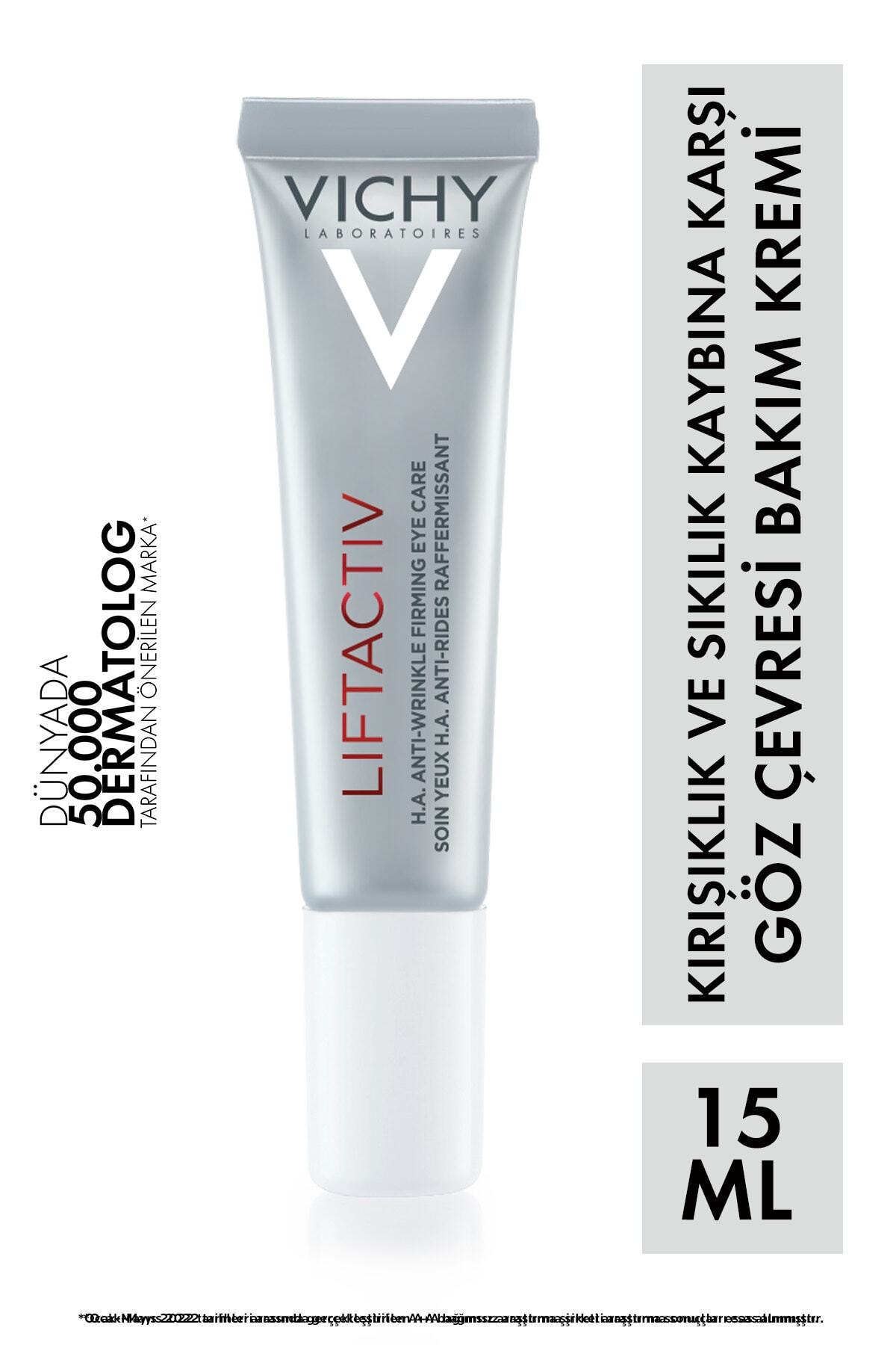 Vichy کرم مراقبت از چشم های ضد پیری لیفتاکتیو سوپریم 15 میلی لیتر