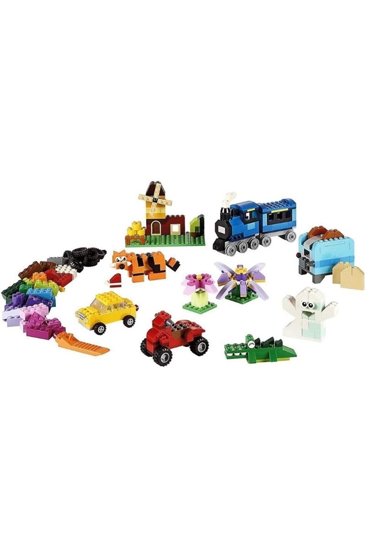 لگو و اسباب بازی های ساخت محور جعبه آجری خلاقانه کلاسیک با اندازه متوسط اورجینال LEGO