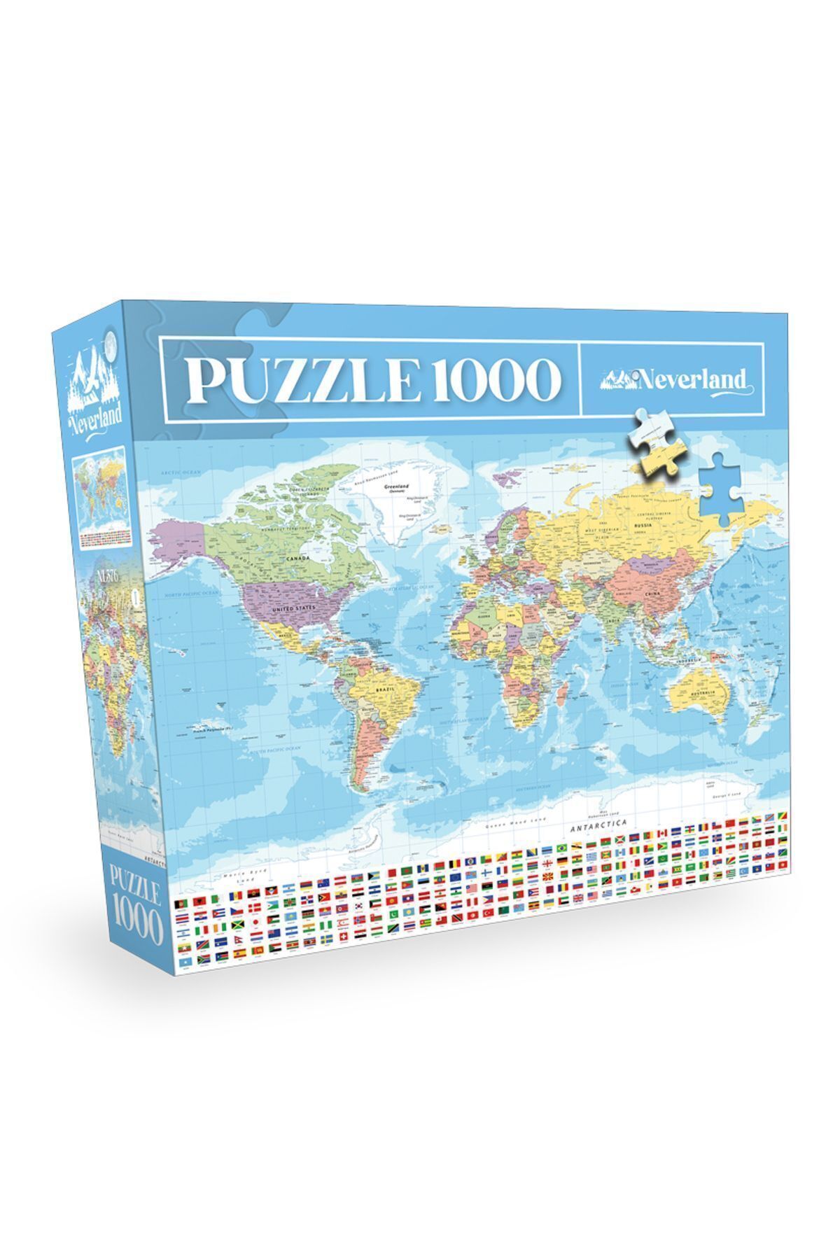 پازل 1000 تکه WORLD MAP I Neverland