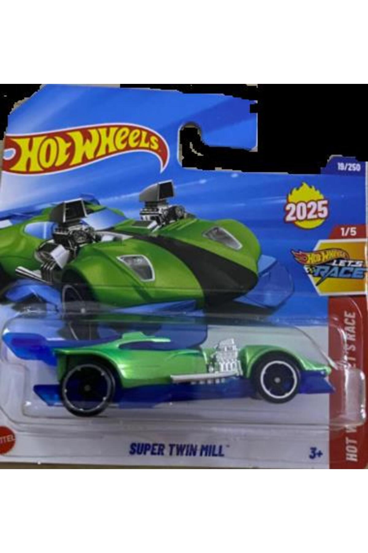 ماشین اسباب بازی های تکی SUPER TW'IN MILL JBB72 LET'S RACE از ترکیه HOT WHEELS
