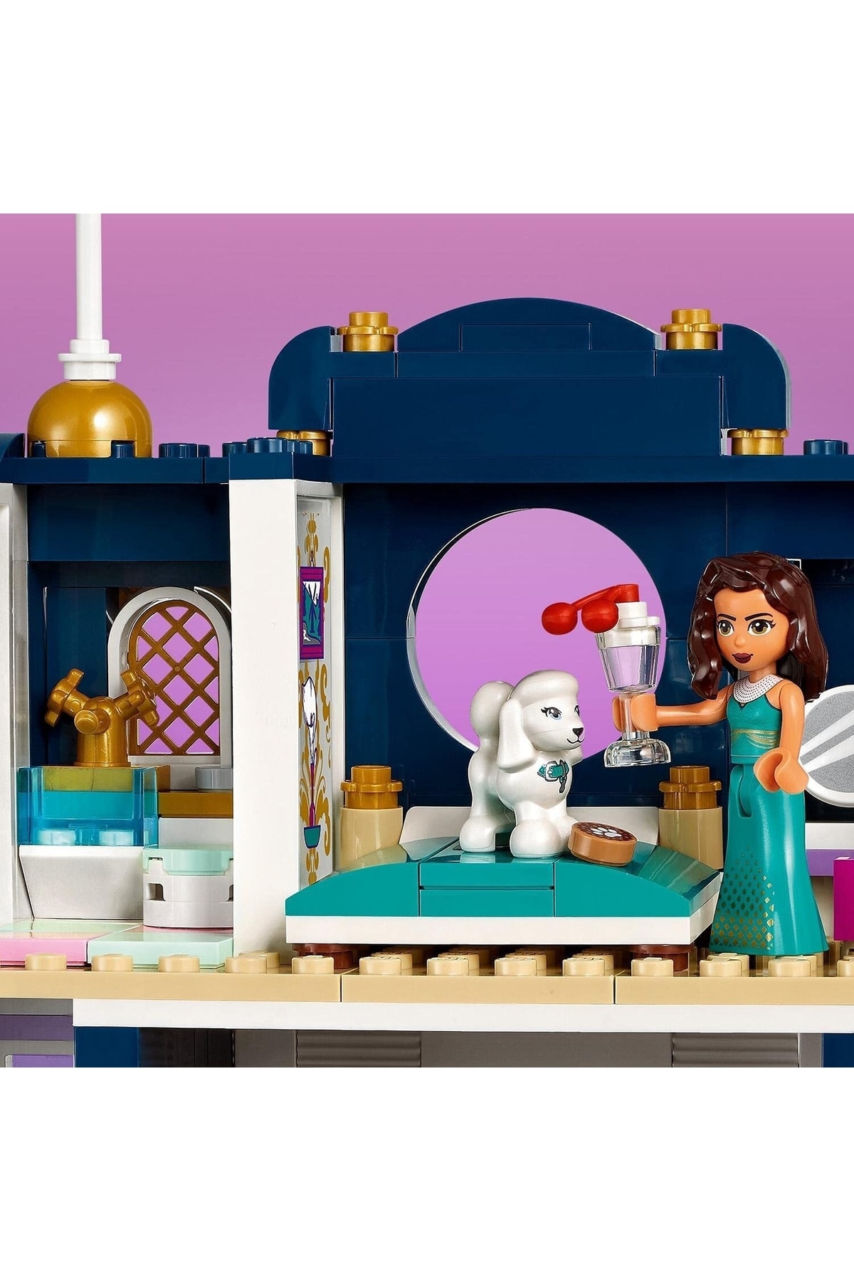 لگو و اسباب بازی های ساخت محور ® FRIENDS GRAND HEARTLAKE CITY HOTEL 41684 EMMA, ​​STEPHANIE, RIVER AND AMELIA INSERT MINI DOLLS از ترکیه LEGO