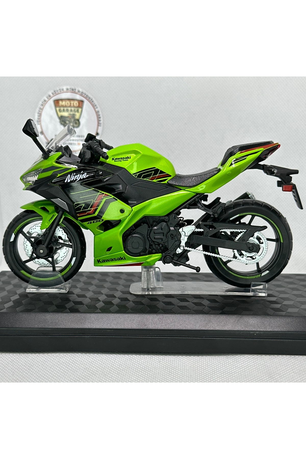مدل خودرو 2023 KAWASAKI NINJA 400 1:12 موتور سیکلت دیکست – اسباب بازی و مجسمه فلزی مجاز اورجینال Maisto Diecast