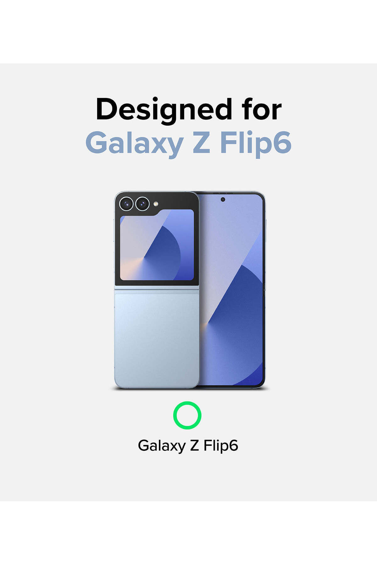 کاور و قاب GALAXY Z FLIP 6 7 FE CASE MAGSAFE WIRELESS HARD TRANSPARANCE COVER WITH THE CHARGING CHARGE فیبکس Fibaks